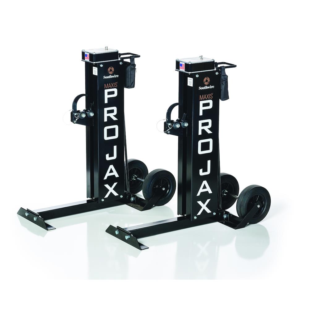 Southwire MPJ-02 Maxis PRO-JAX 6,000 lb Portable 72 Reel Stand Pair