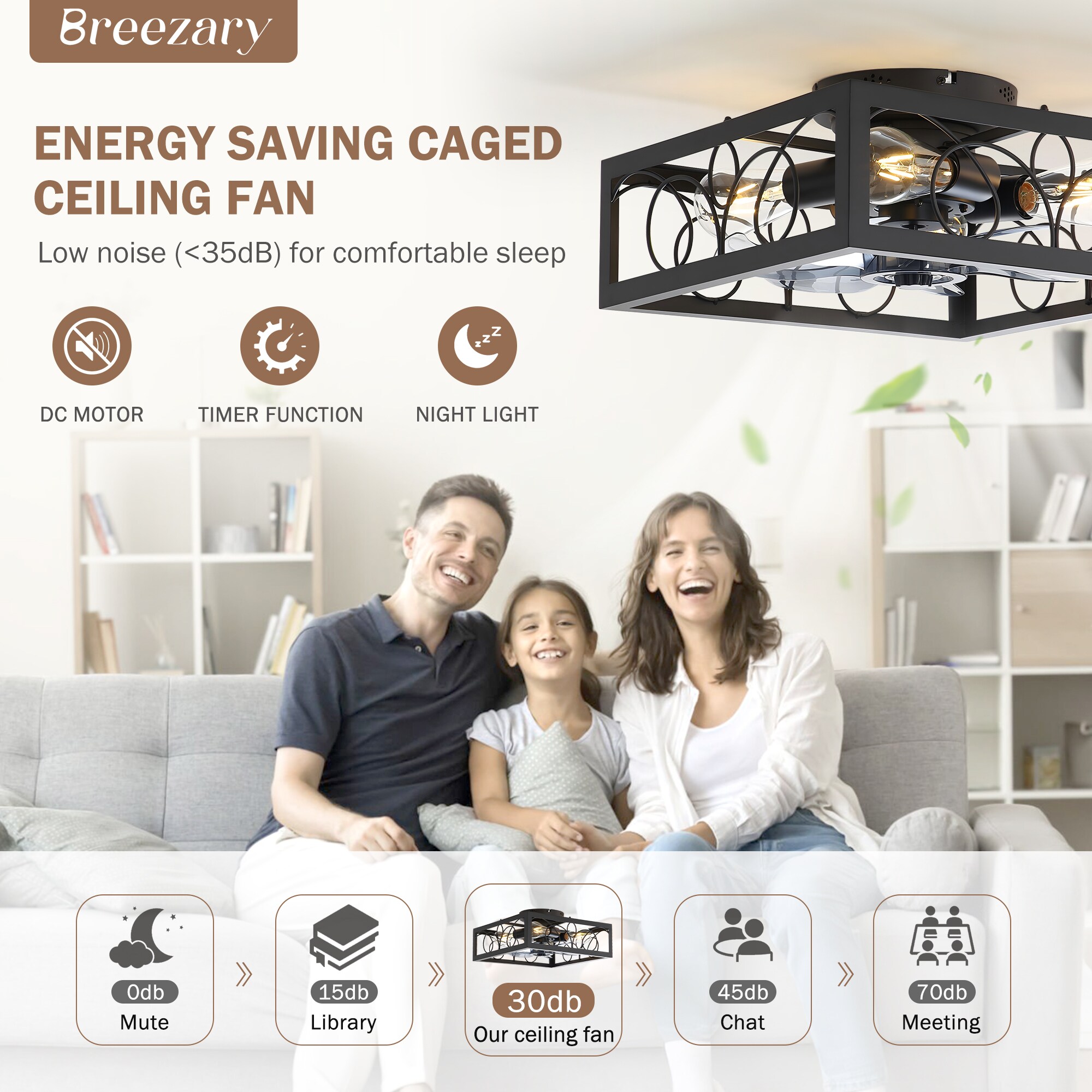 Breezary 35033-BK Ceiling-Fans - View #10