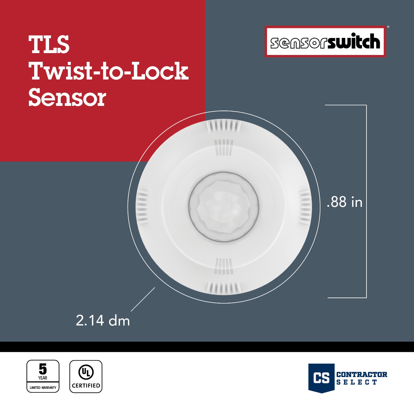 Sensor Switch TLSWH Outdoor-Motion-Light-Sensor-Adapters - View #4