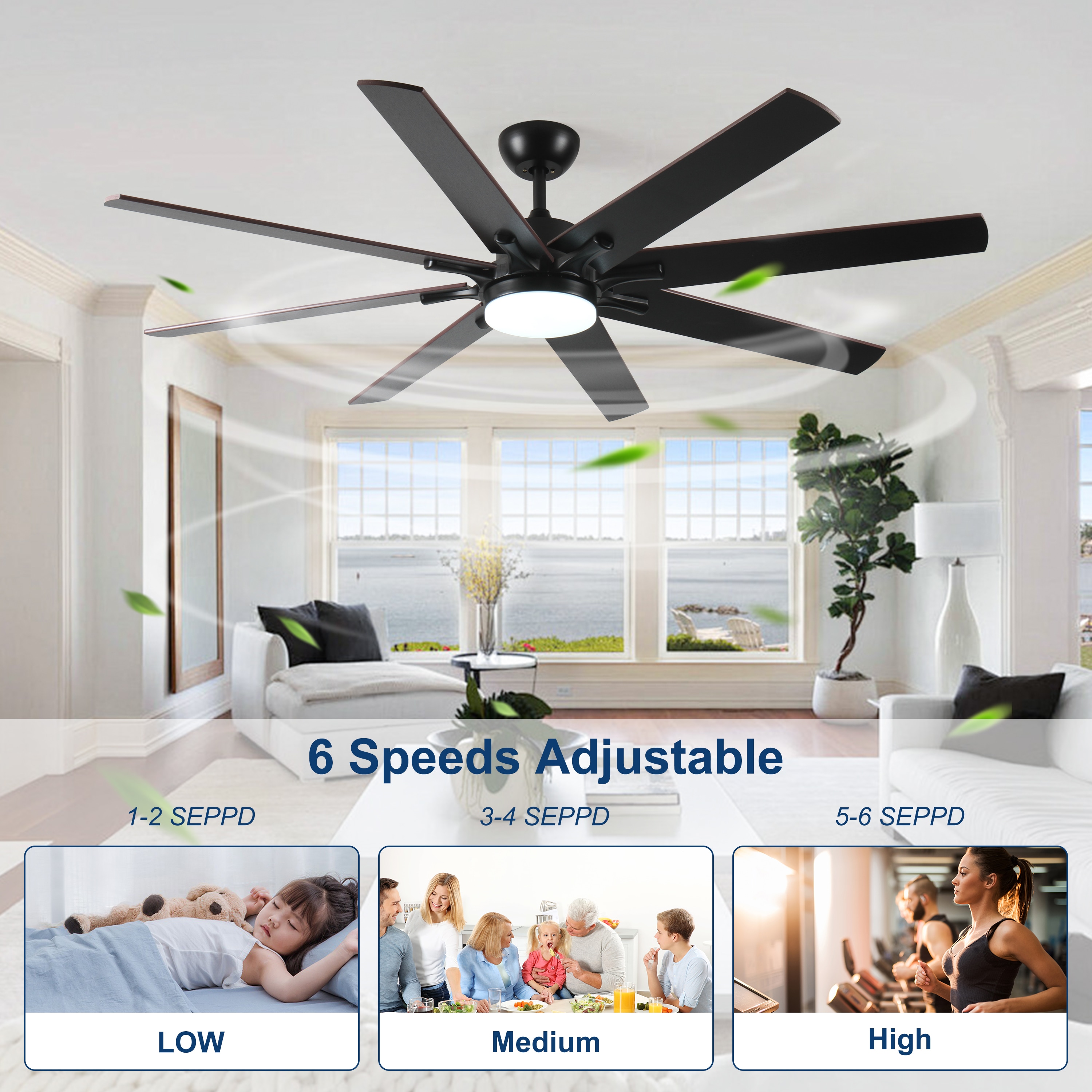WELLFOR KBSE-43059 Ceiling-Fans - View #10