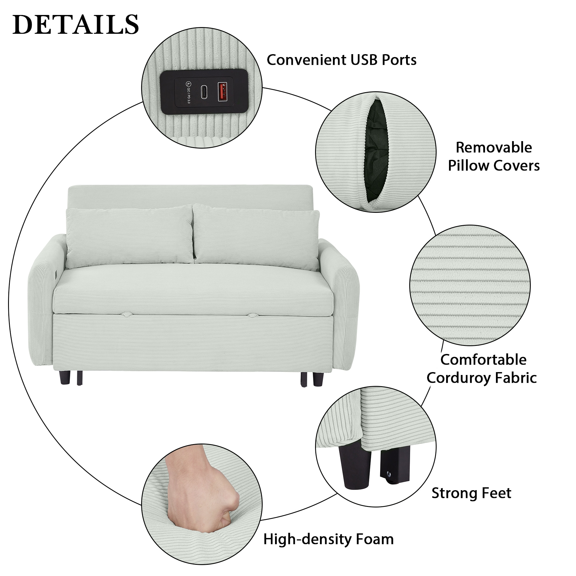 LOVMOR SF-L-N719P185194E Sofas-Loveseats - View #6