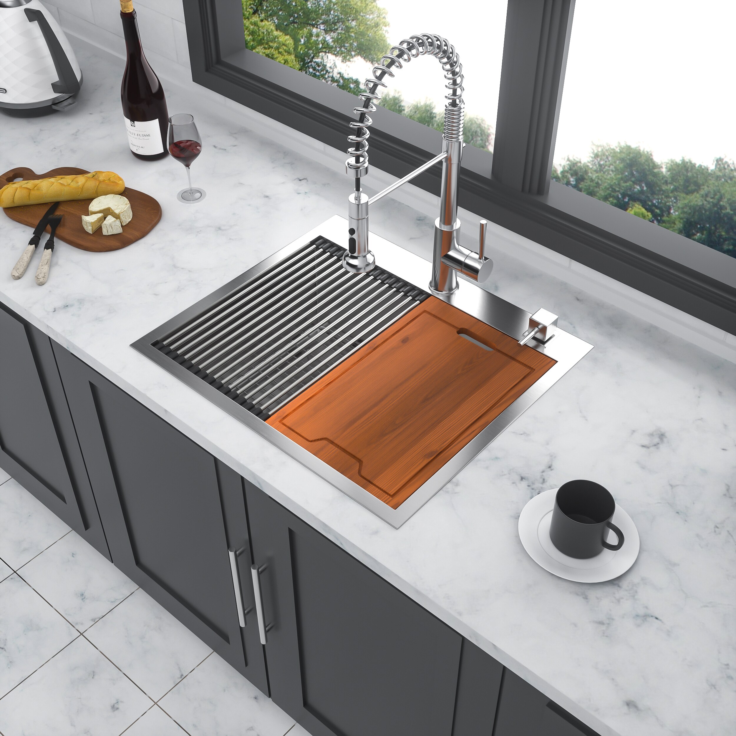 Forclover SLW-SD2501N Kitchen-Sinks - View #3