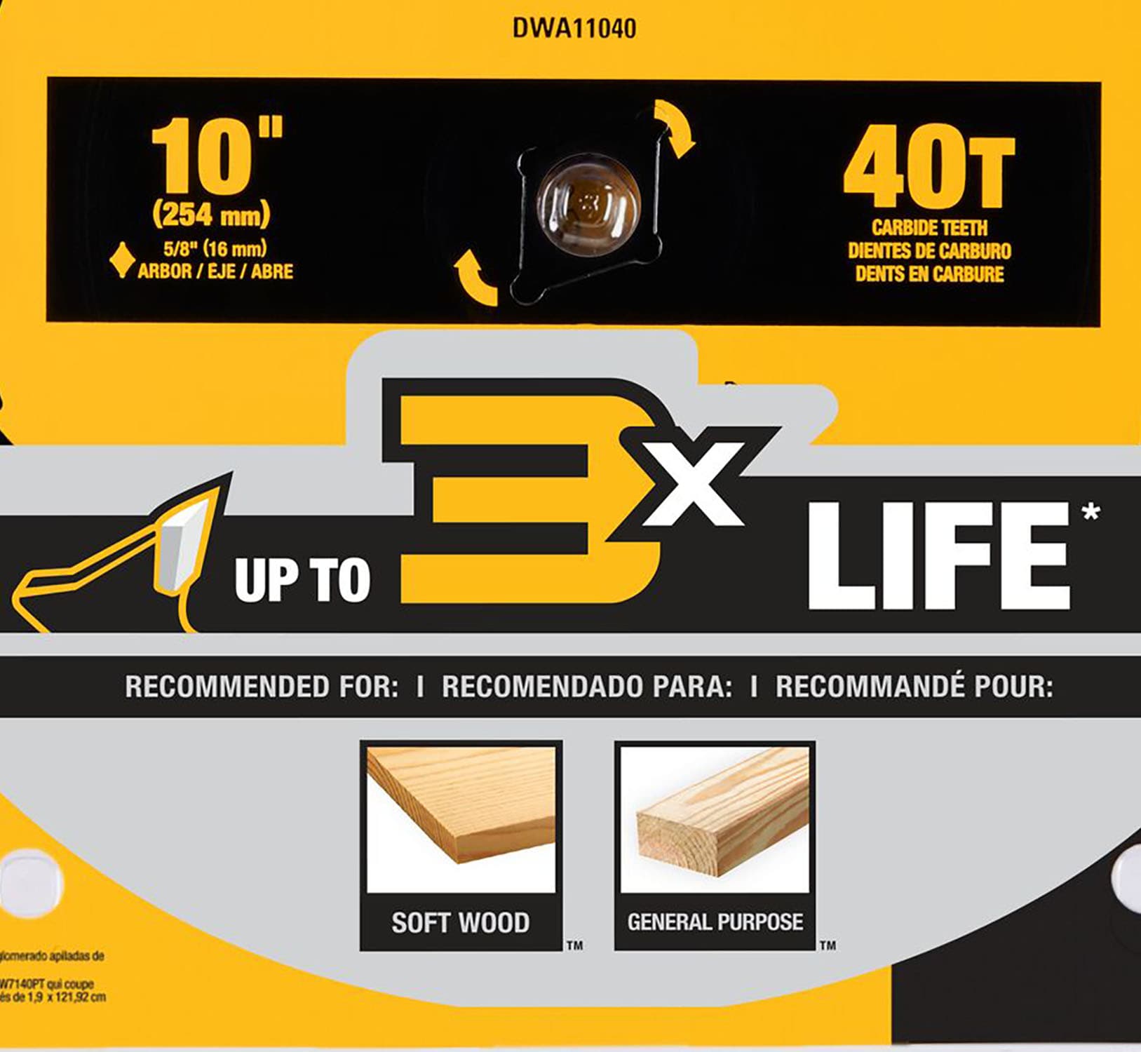 DEWALT DWA1040CMB Circular-Saw-Blades - View #4