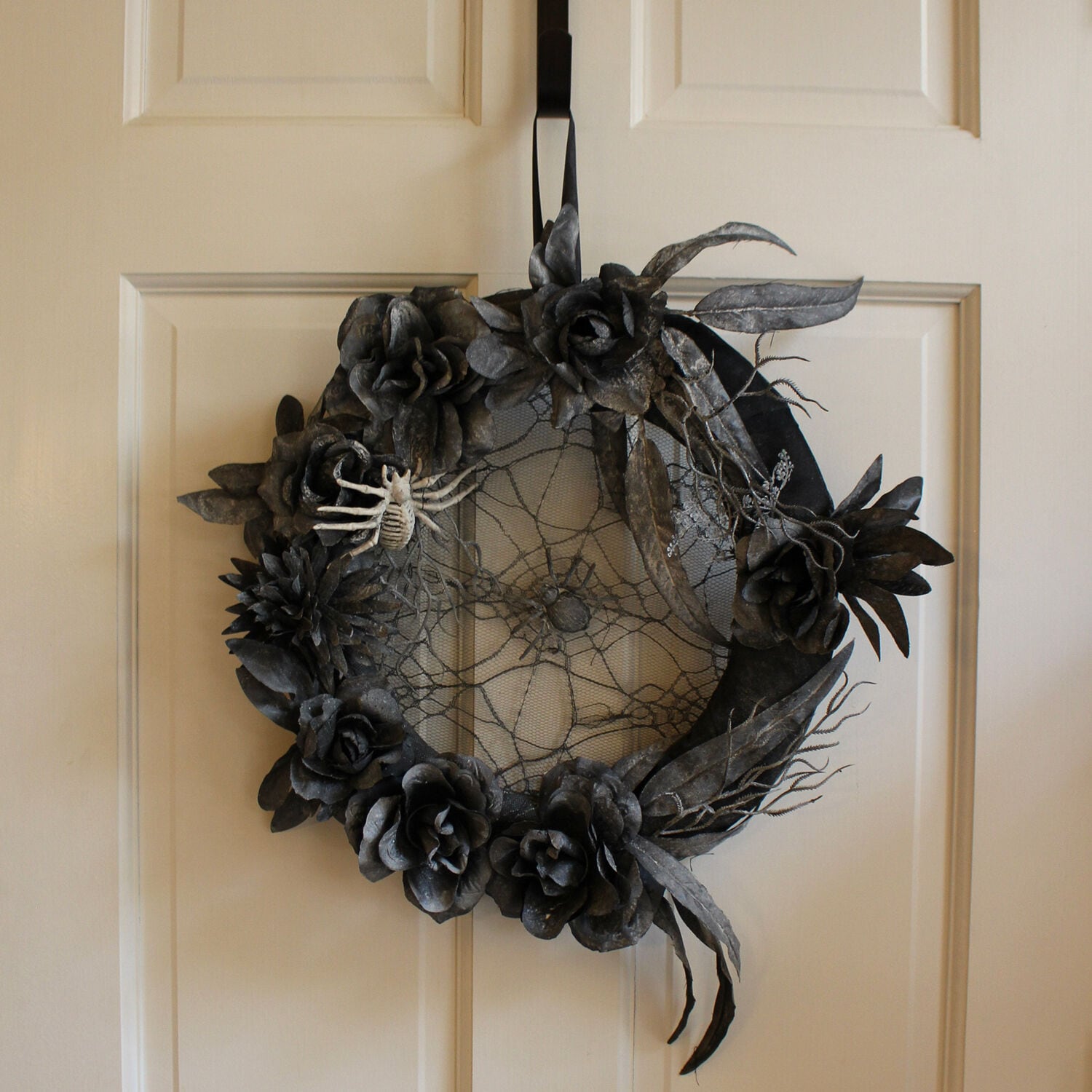 Haunted Hill Farm HHWTHSPD-1 Artificial-Halloween-Wreaths - View #8