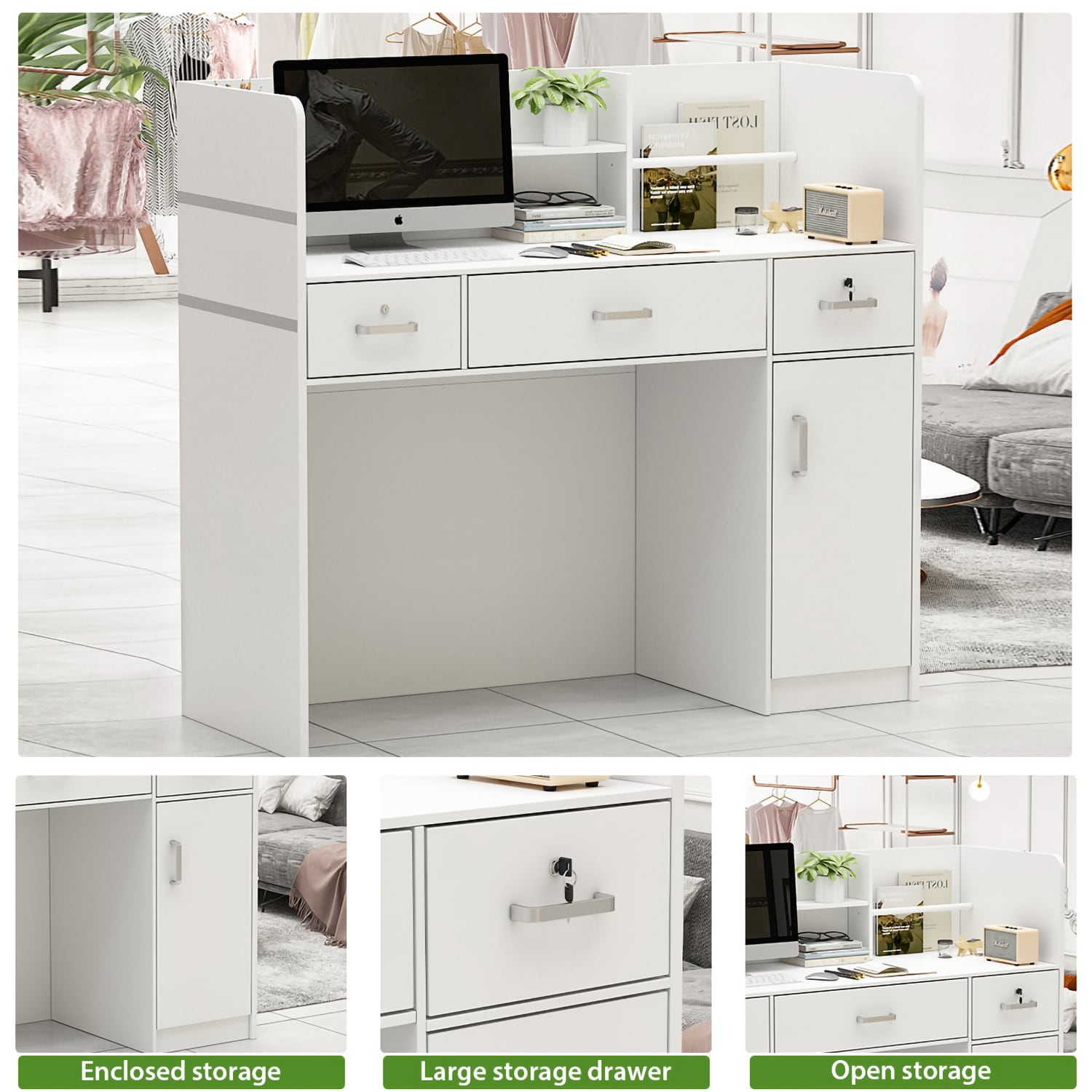 FUFU&GAGA LJY-JX0126-01 desks - View #14