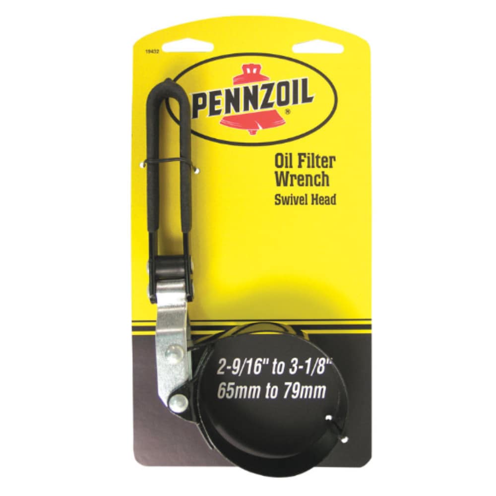 Pennzoil  Strap Oil Filter Wrench 3-1/8 in