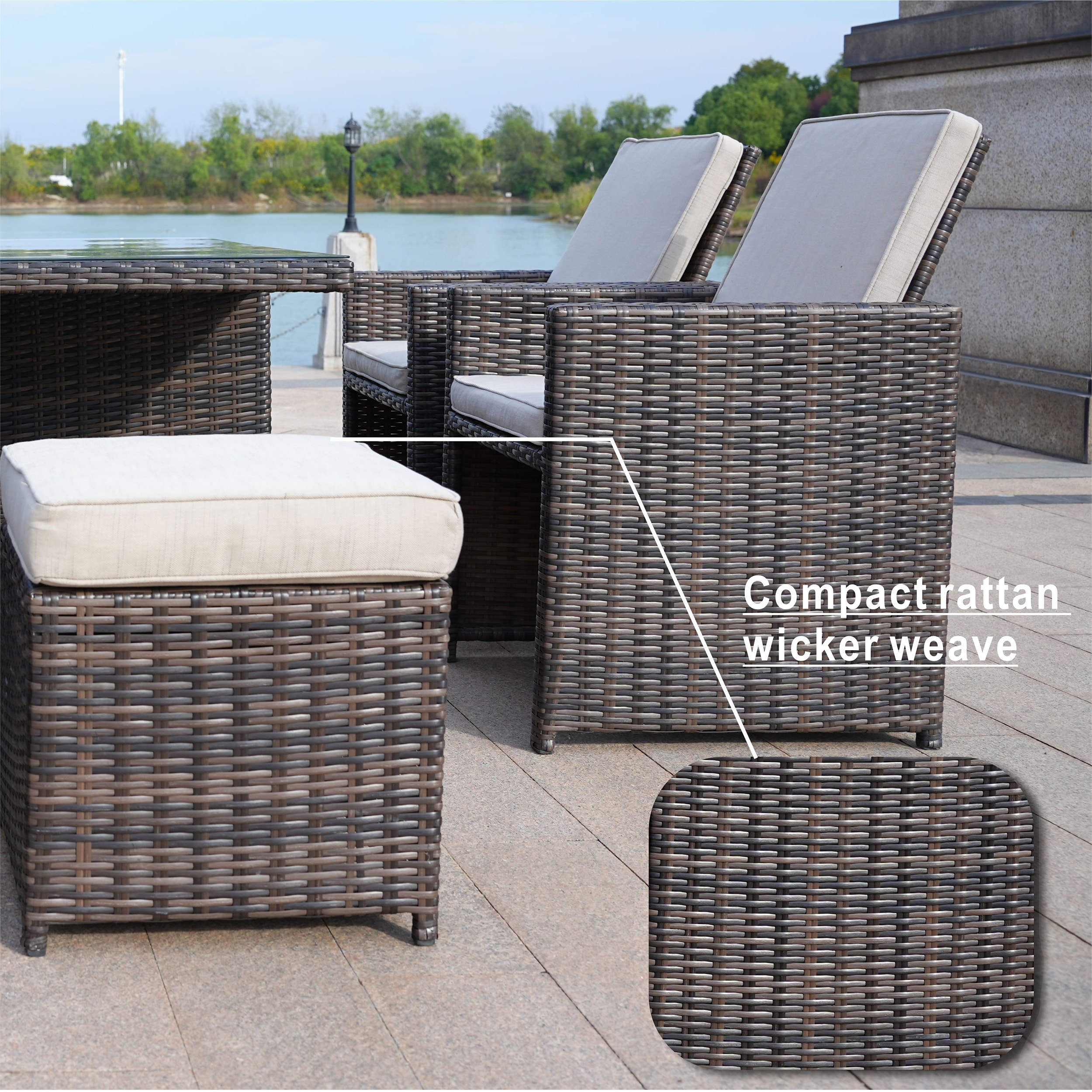 Moda Furnishings C-PAD-3234-B Patio-Dining-Sets - View #6