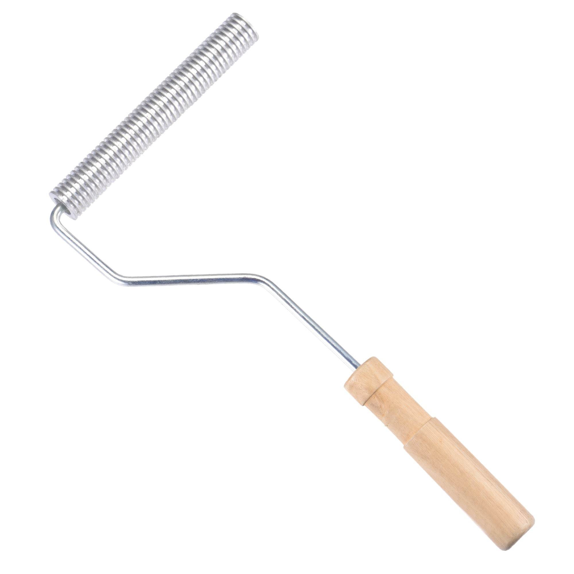 Unique Bargains - Fiberglass Paddle Roller 6 Inchx0.8 Inch Aluminum Alloy Bubble Removing Vertica...