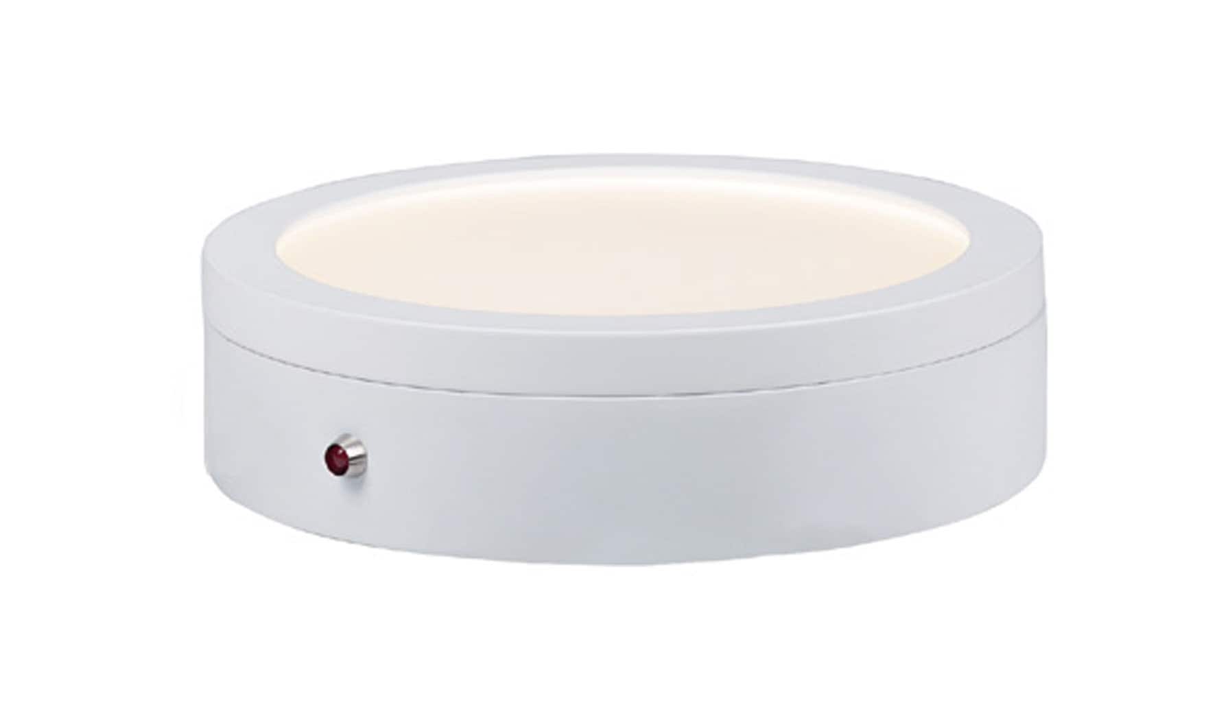Maxim Lighting 58784WTWT Wafer 1-Light White Flush Mount Light ENERGY STAR