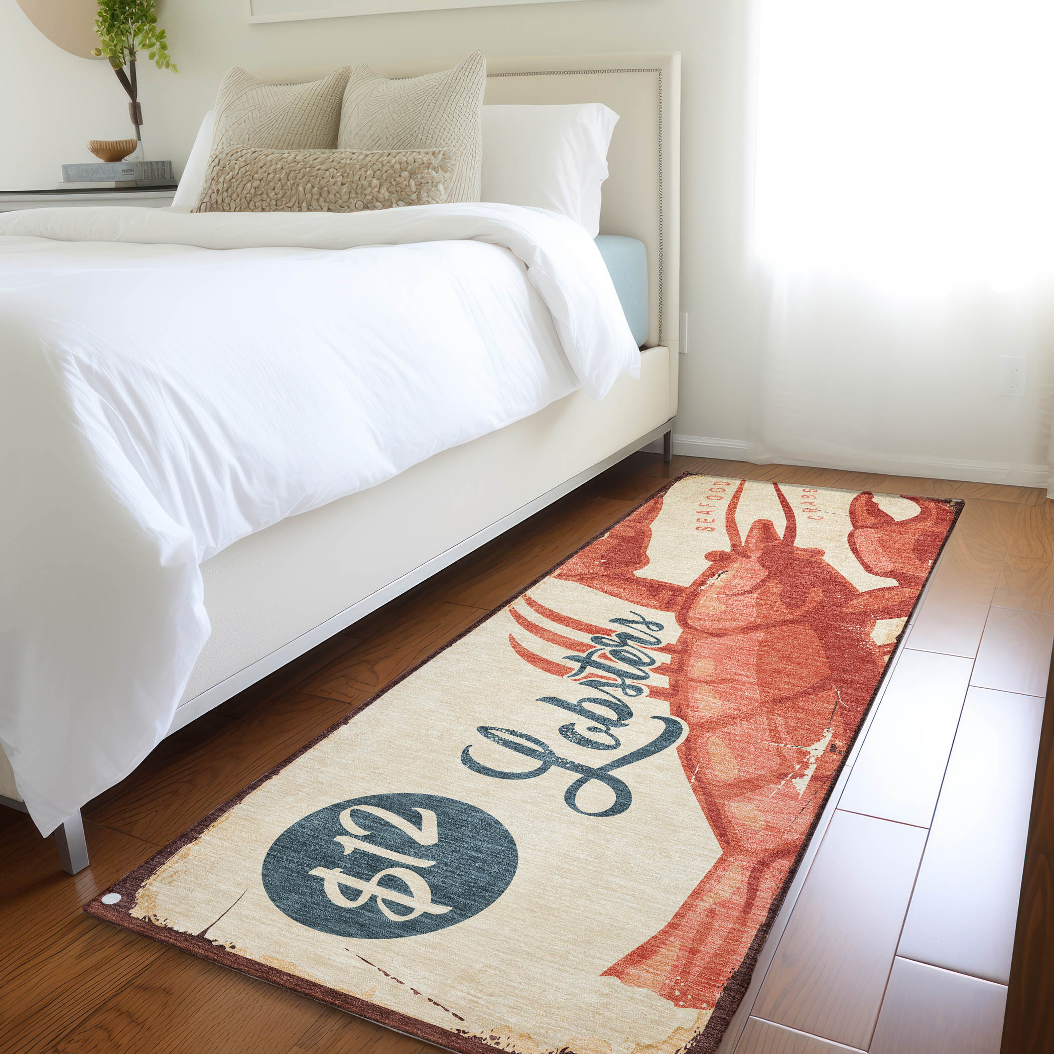 Addison Rugs AMF150BE2X8 Mayfield AMF150BE 2 x 7 (ft) Loomed Polyester Beige Rectangular Indoor Geometric Machine washable Area rug