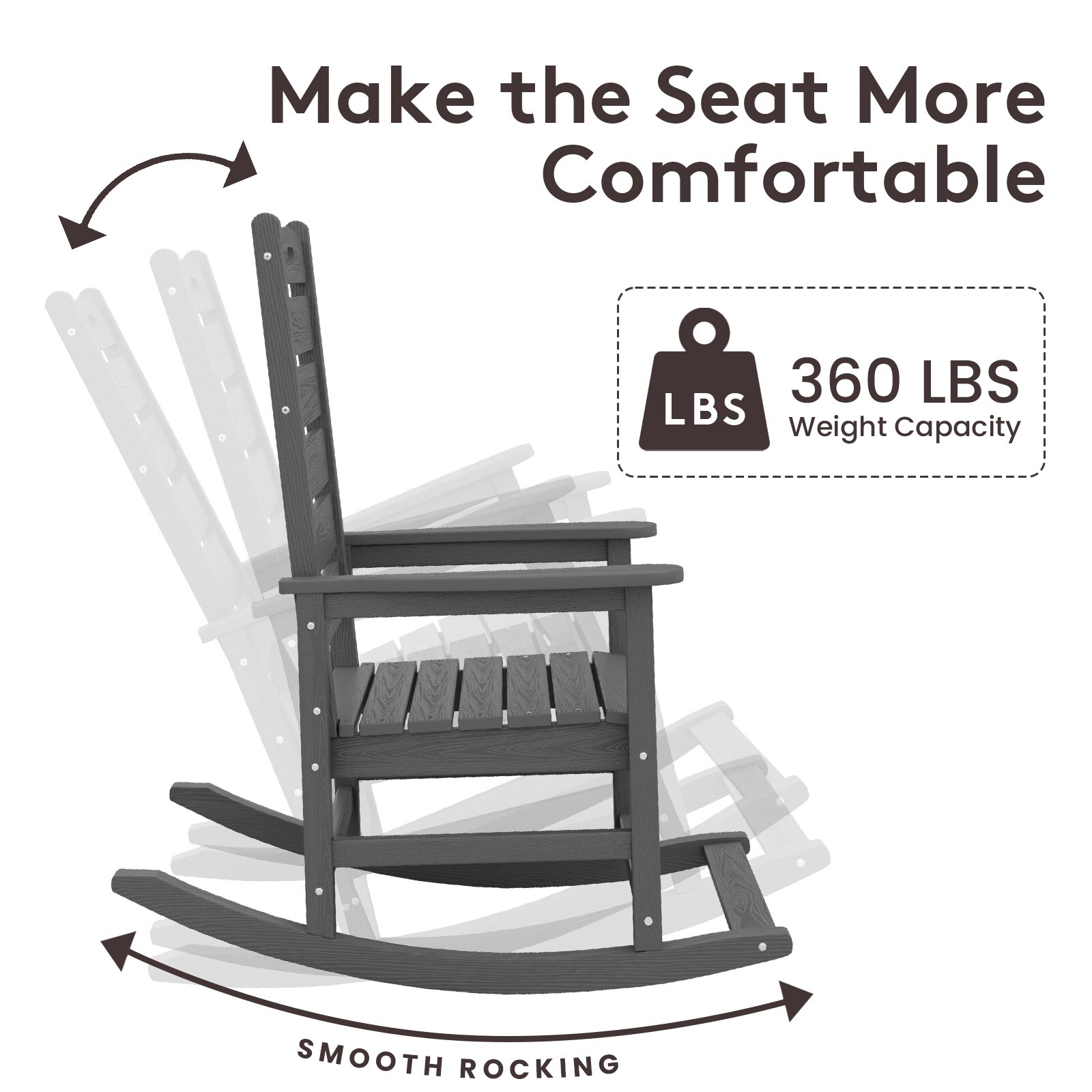 Serwall JK05-GY Patio-Chairs - View #6