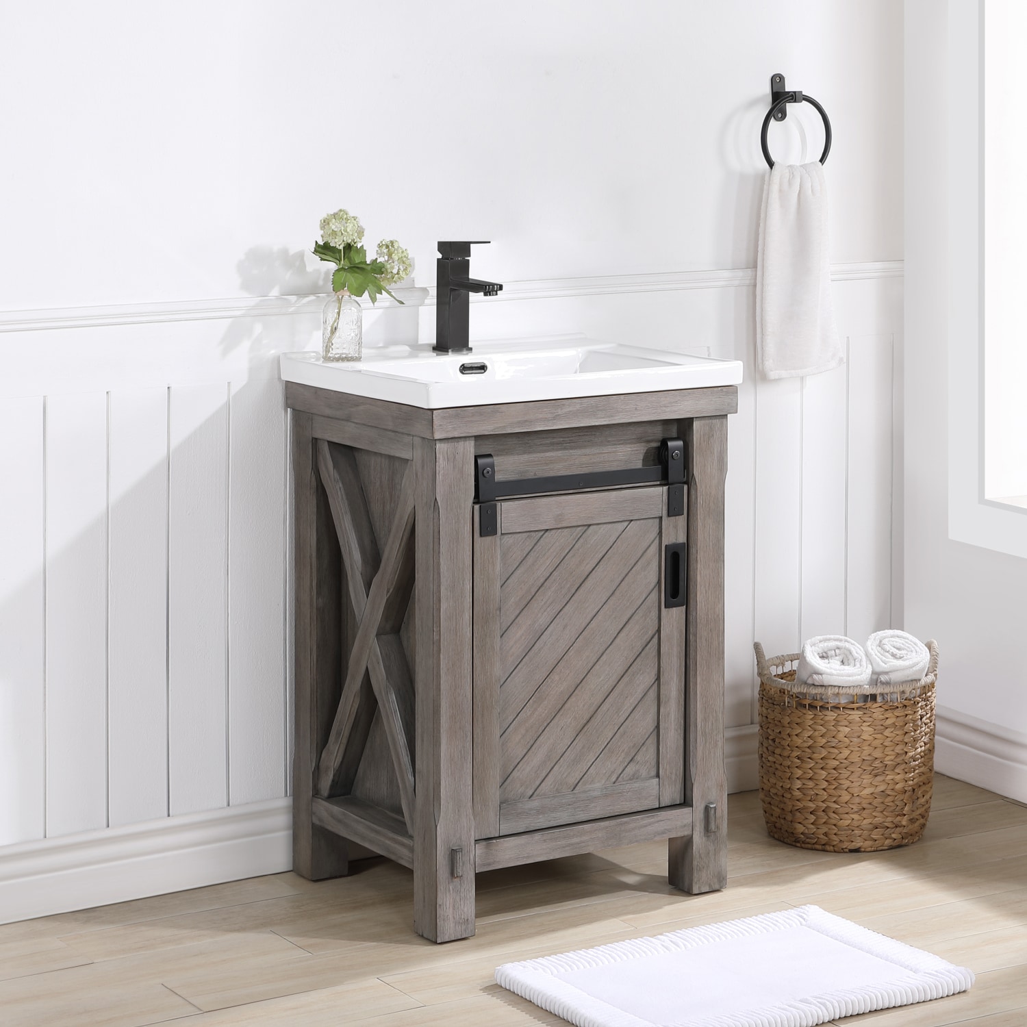 Vinnova 701724-CR-WH Bath-Vanity-Combo - View #6