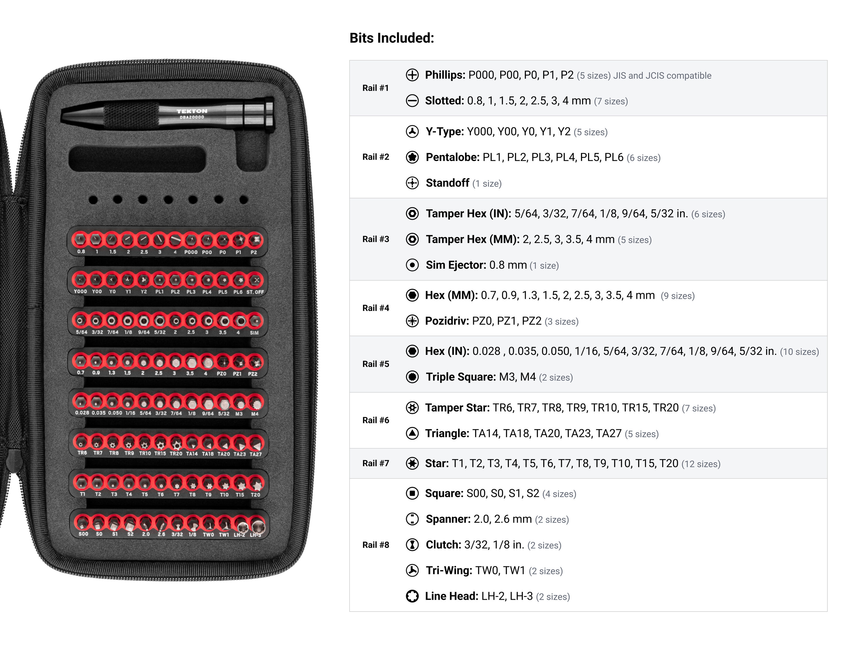 TEKTON DBA93100 Screwdrivers-Individual - View #2