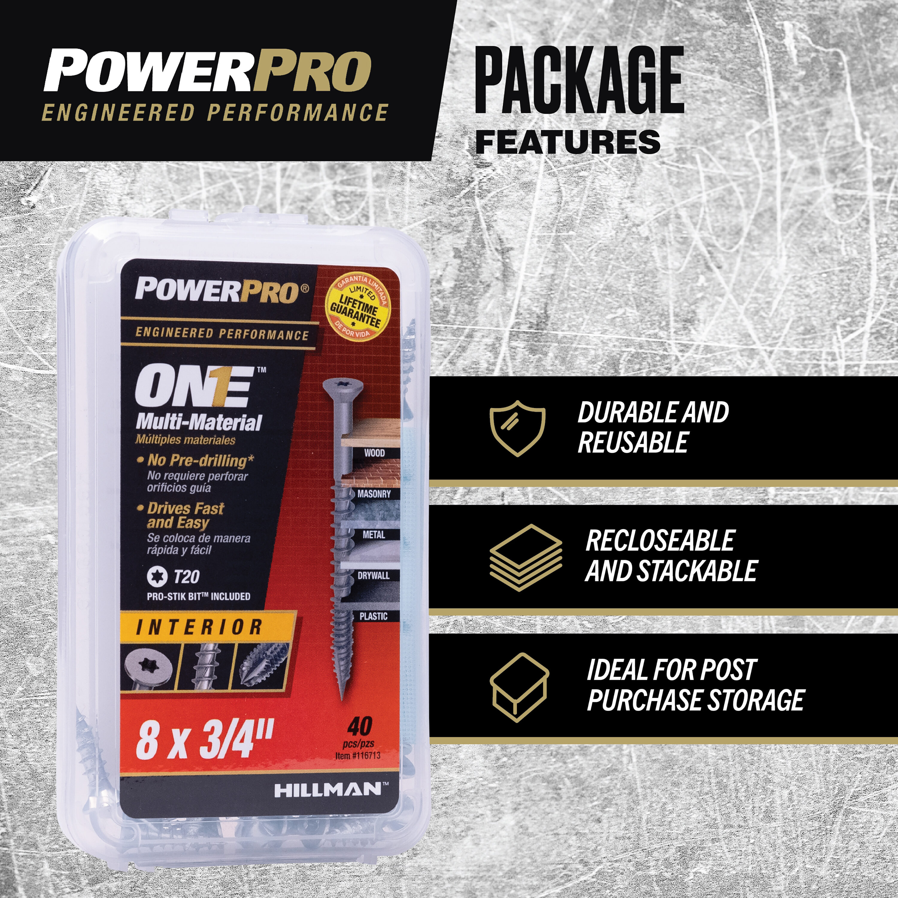 Power Pro 116713 Wood-Screws - View #5