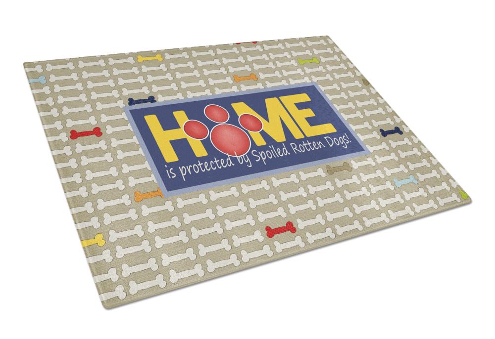Caroline's Treasures SB3053LCB 11.25-in L x 15.75-in W Glass Cutting Board