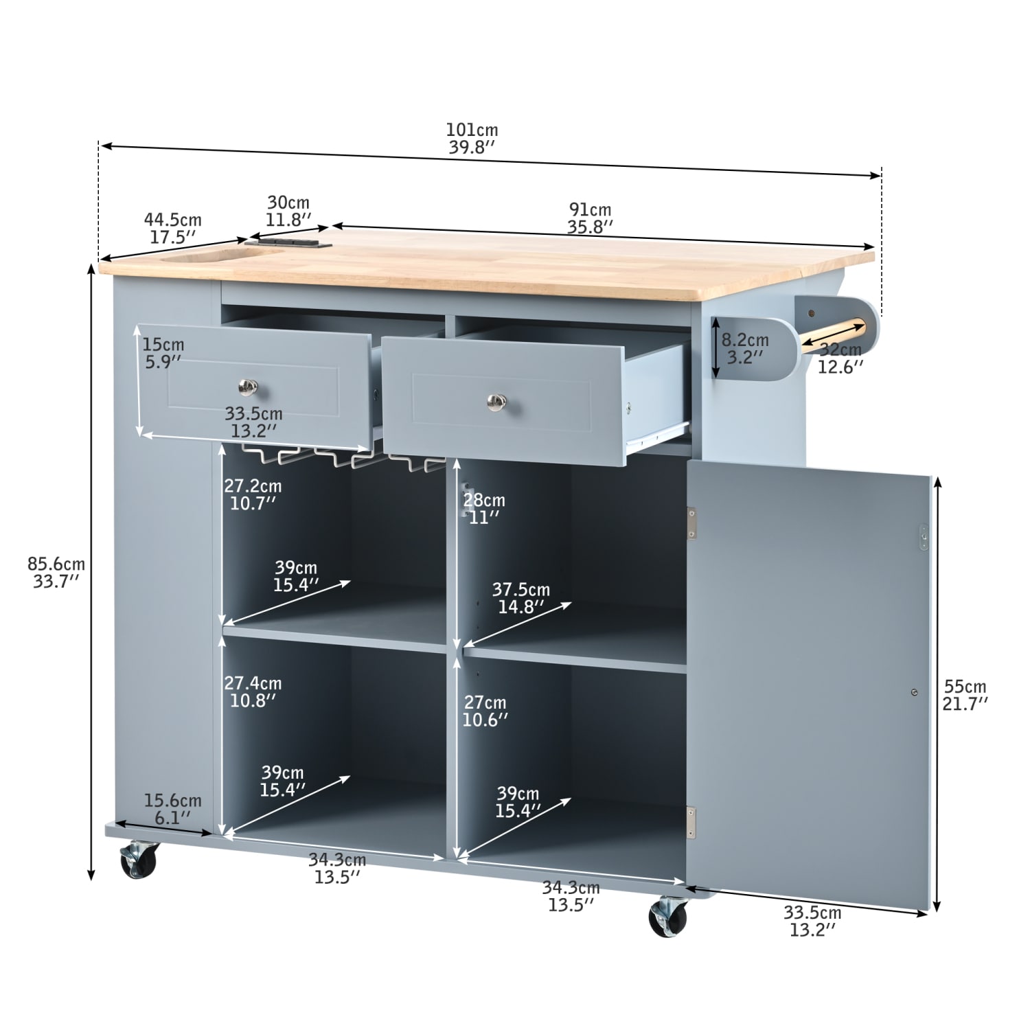 Streamdale Furniture WF305556AAG Kitchen-Furniture - View #10