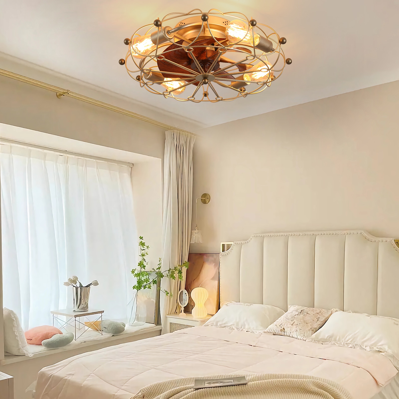 WELLFOR AMHEM-04BK Ceiling-Fans - View #6