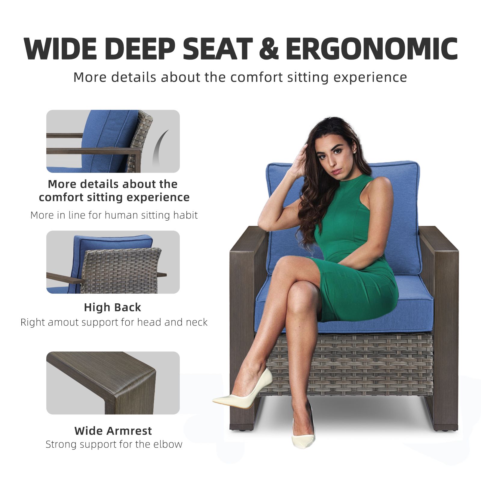 Jeehope PA129-1 Patio-Chairs - View #2