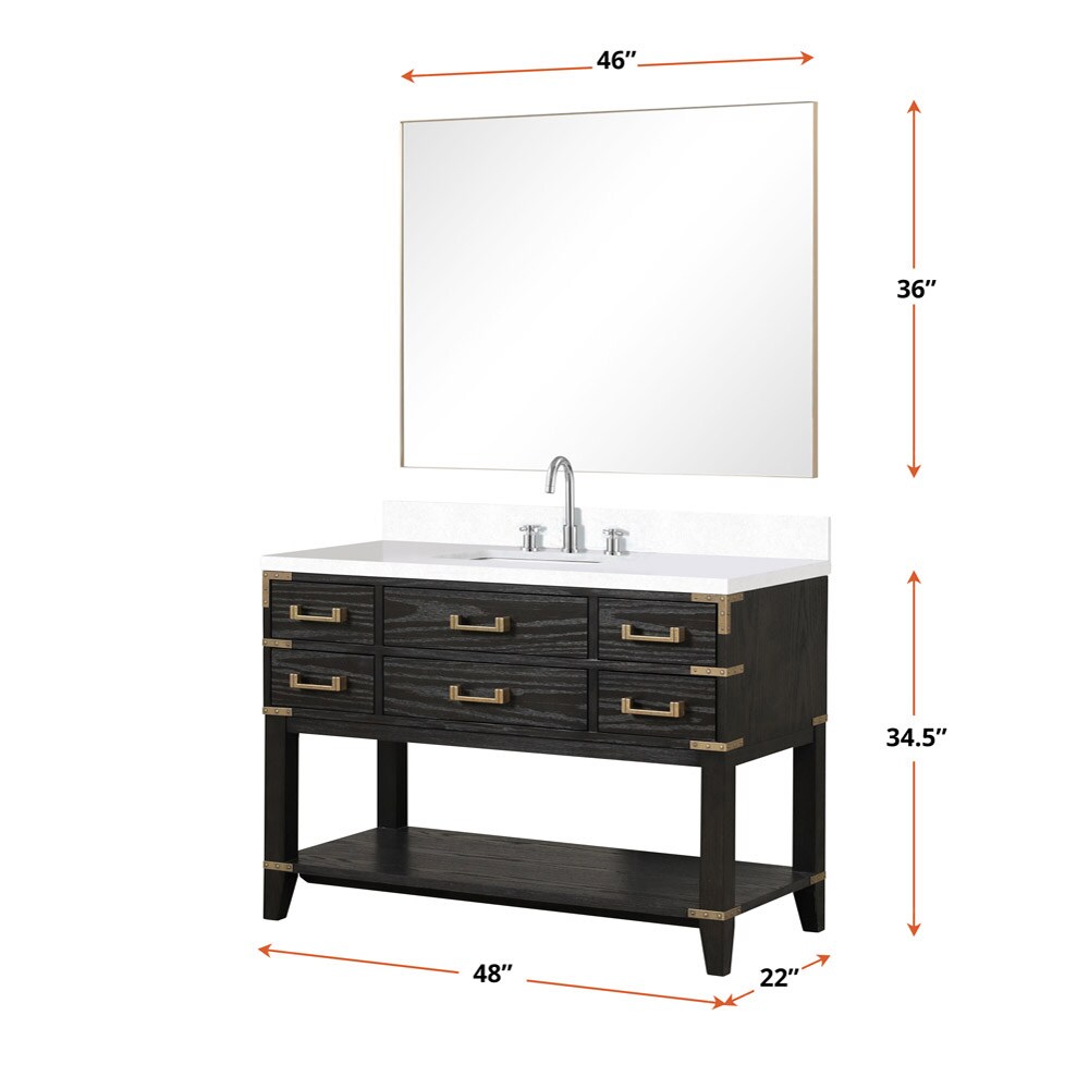 Lexora LVGR48SJ201 Bath-Vanity-Combo - View #7