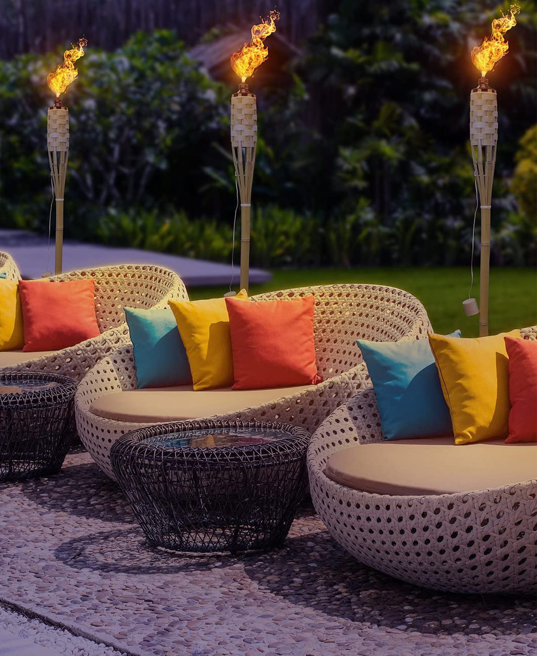 SORBUS TRCH5F-8 Citronella-Candles - View #2