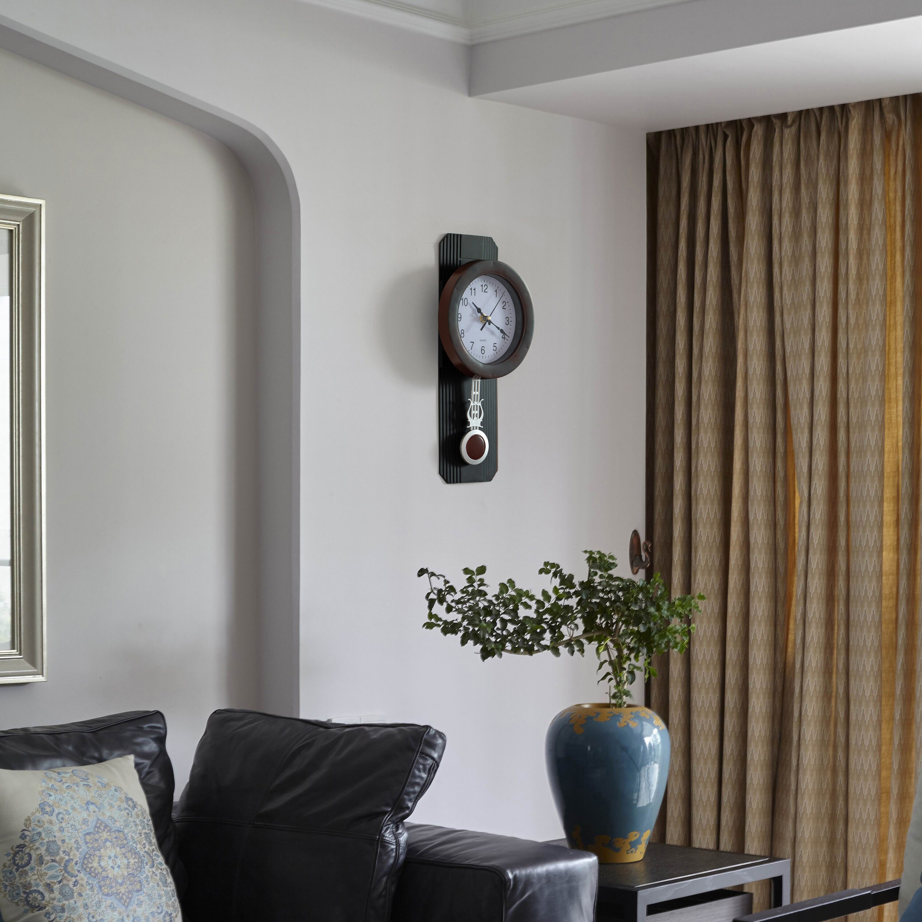 Clockswise QI004509.BK Indoor-Outdoor-Clocks - View #7