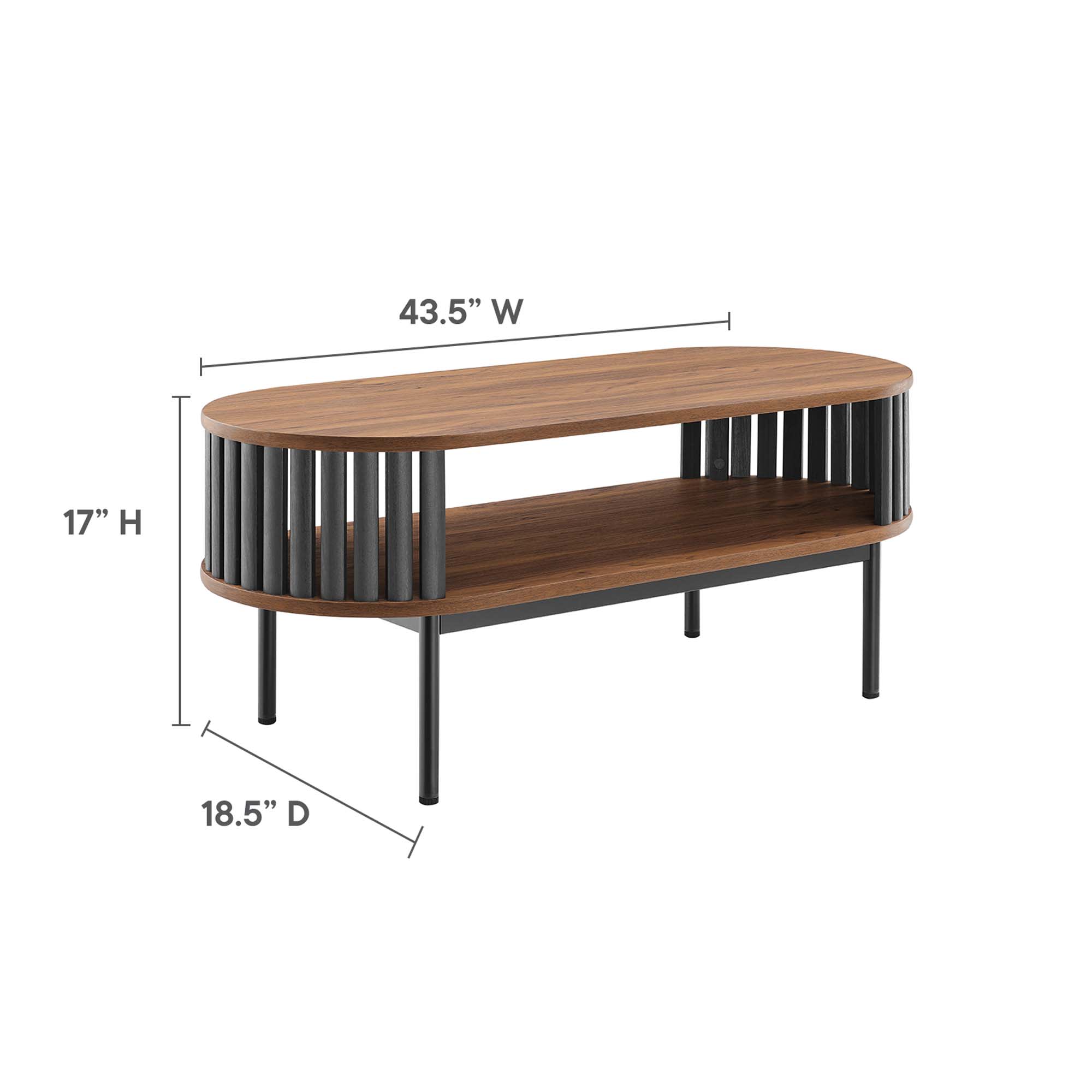 Modway EEI-6525-WAL-BLK Coffee-Tables - View #3