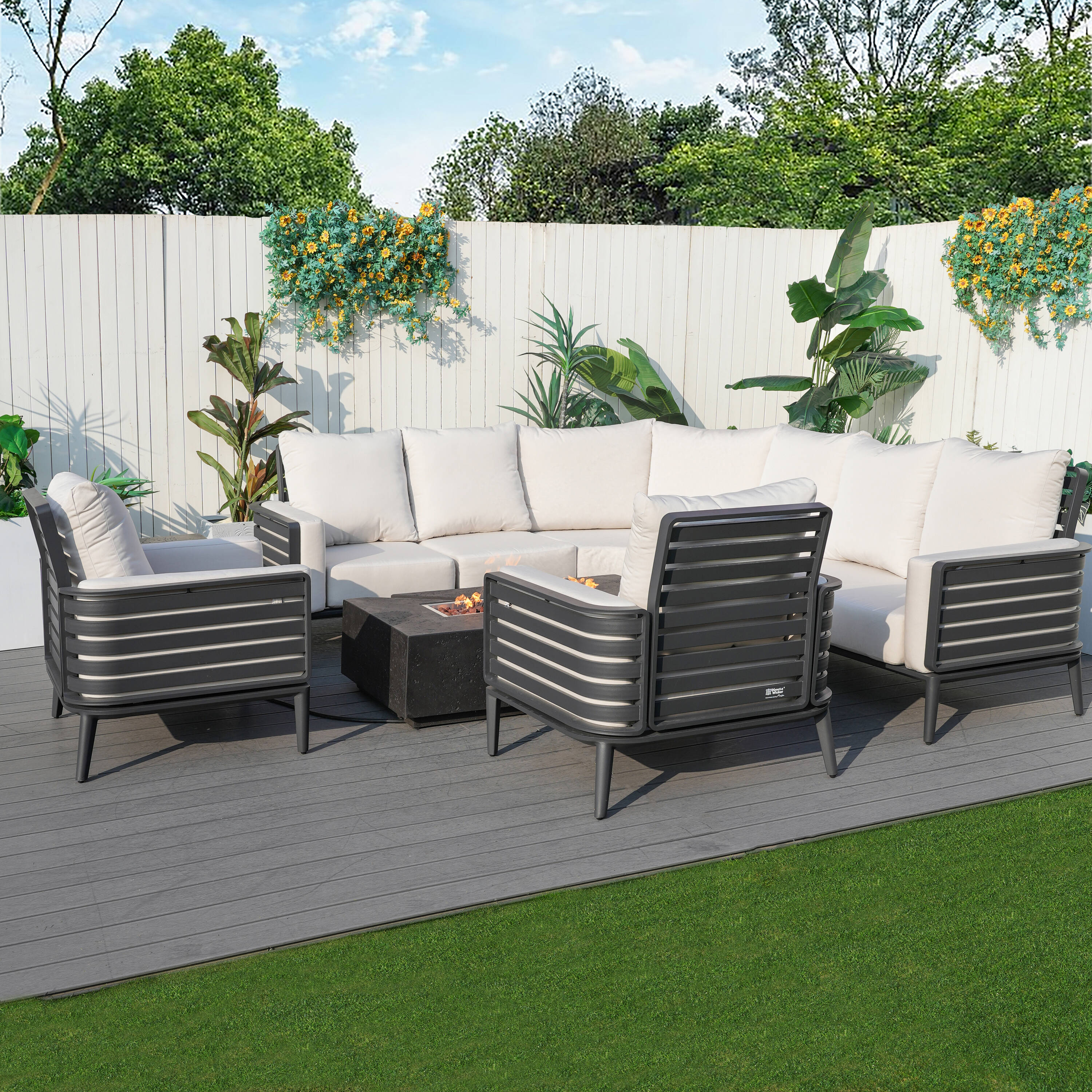 Direct Wicker DWG-2351&24913BK Patio-Conversation-Sets - View #9