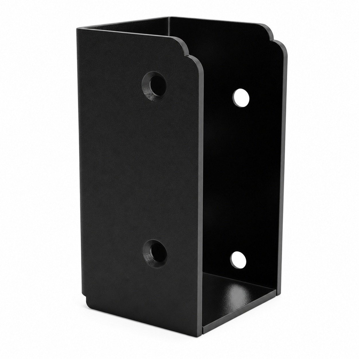Aoibox  12 Piece 304 Stainless Steel Deck Railing Bracket Connectors for 2x4 Wood Posts Screws Included