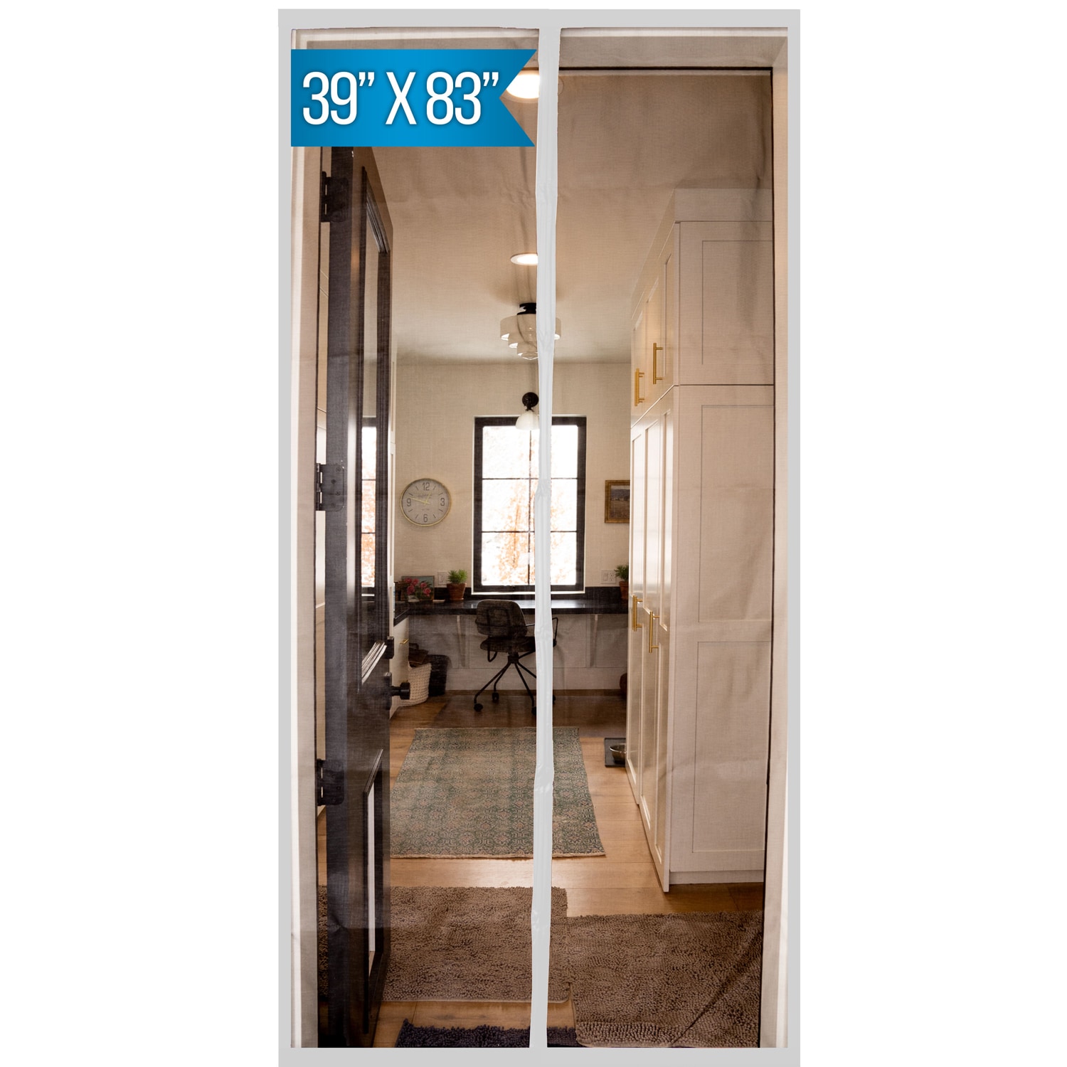Screen Doors with Magnets Mosquito Fly Net - L - Bed Bath & Beyond -  32593349