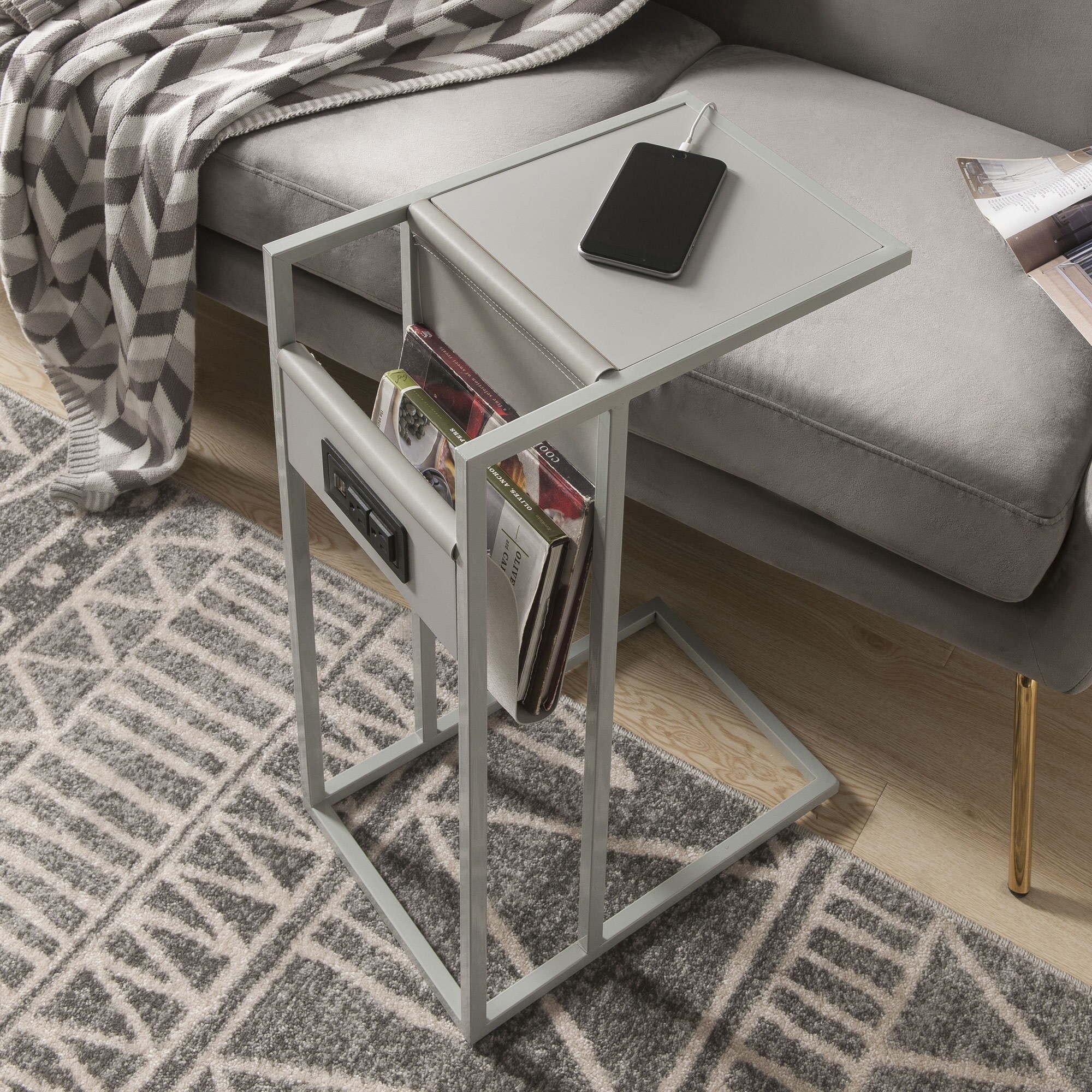 Loft Lyfe LET158-09GR-LS End-Tables - View #2