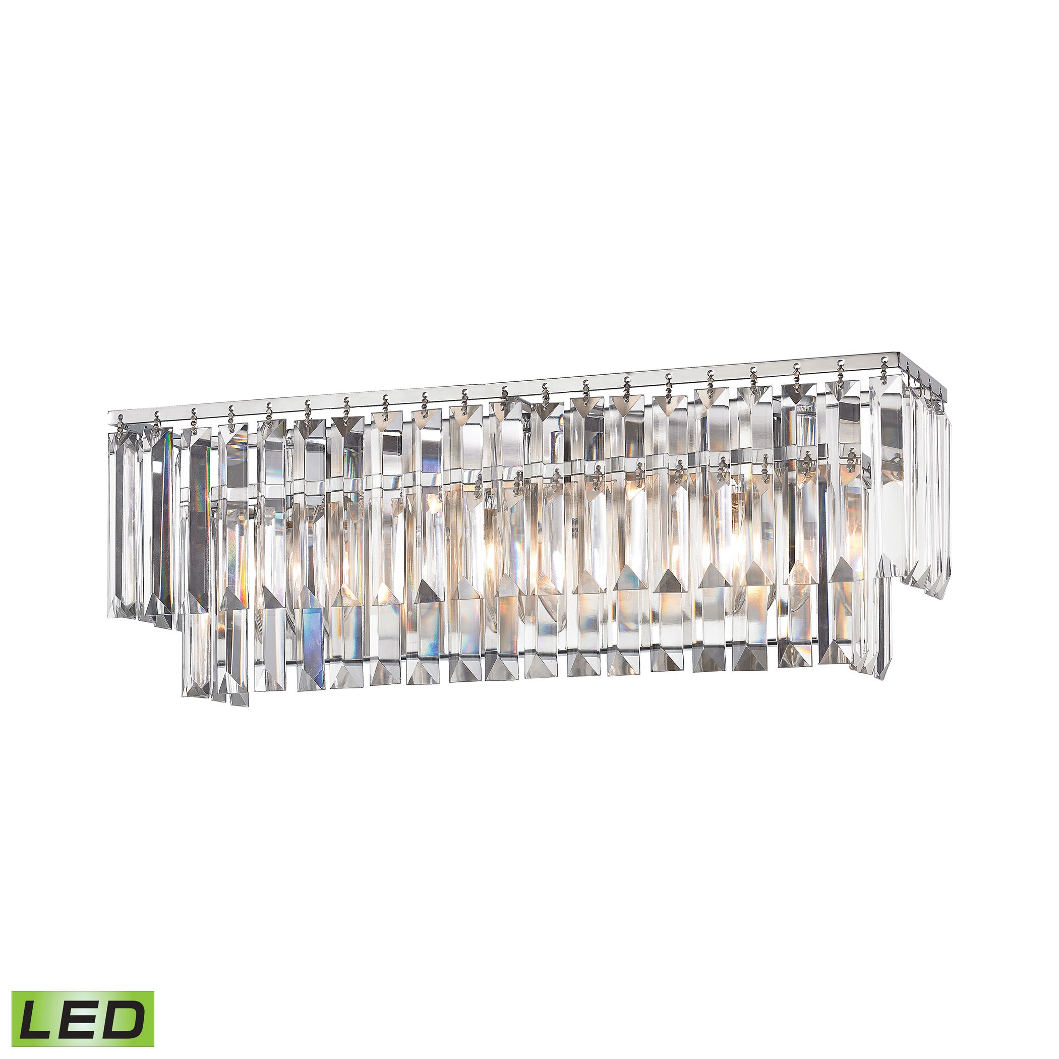 Westmore by ELK Lighting LWVL-220308101 Zurich 21-in 3-Light Polished Chrome LED Traditional Vanity Light