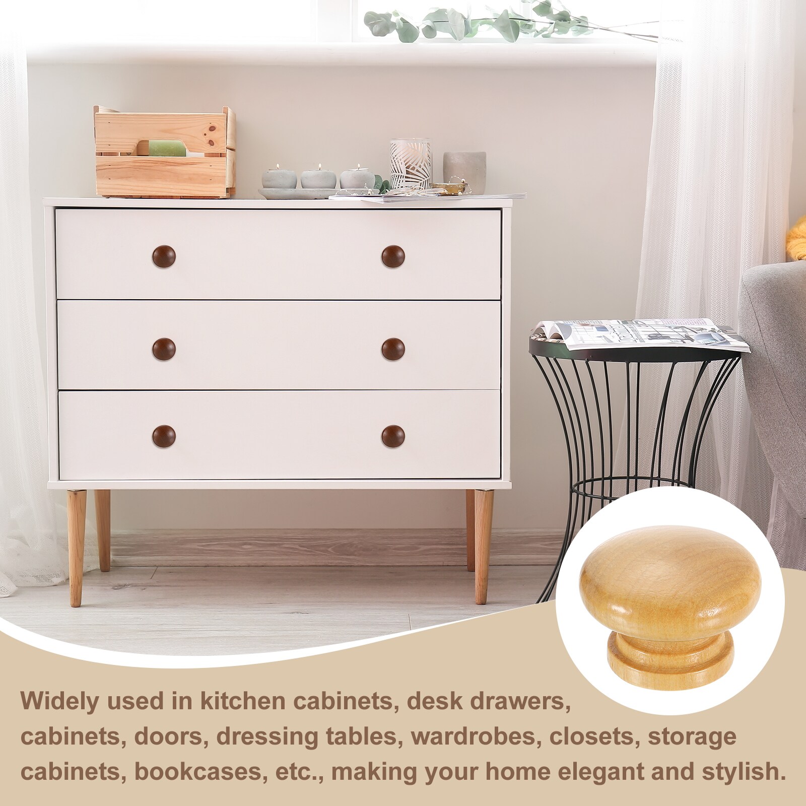 Unique Bargains S25093000UX4540 Cabinet-Pulls - View #5