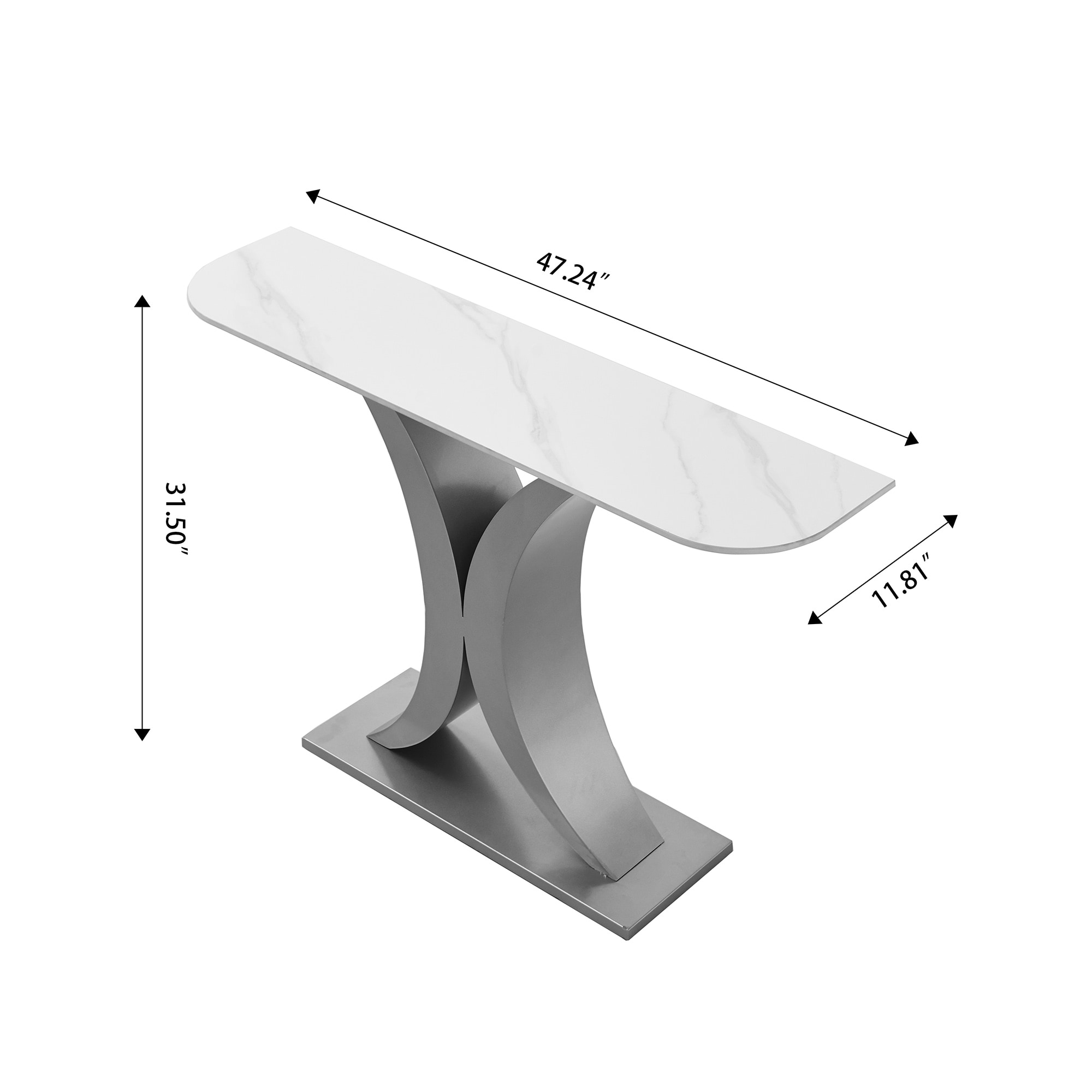 SINOFURN SYA020279WT Console-Sofa-Tables - View #7