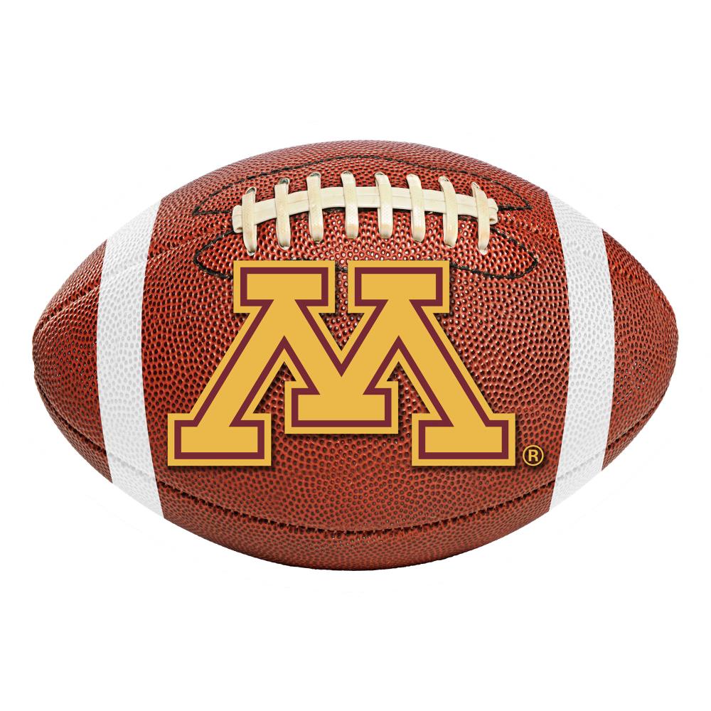 FANMATS 1019 Minnesota Golden Gophers 2-ft x 3-ft Photorealistic Brown Nylon Oval Indoor Decorative Sports Door mat