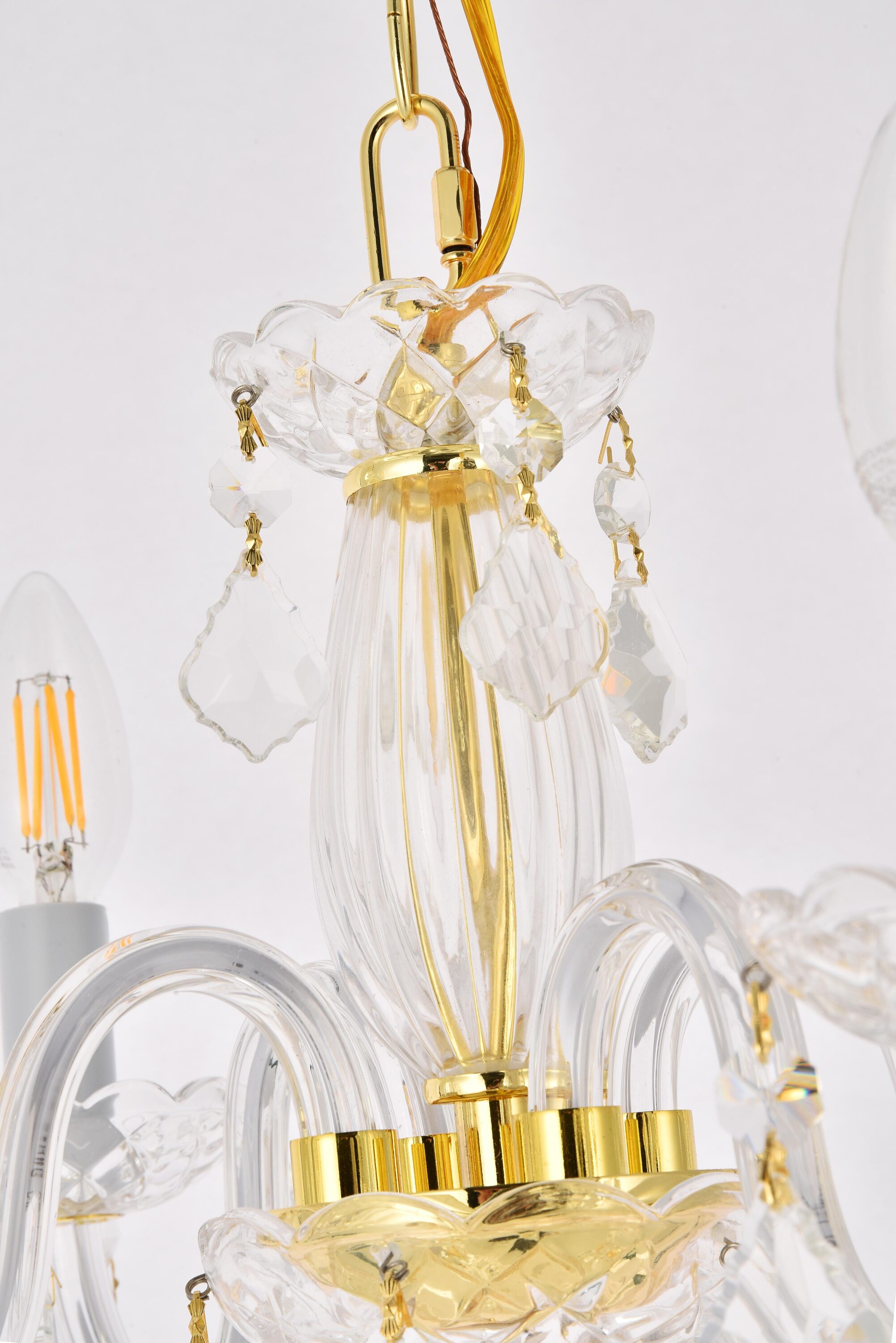Elegant Decor HFV23412D15GRC Pendant-Lights - View #6