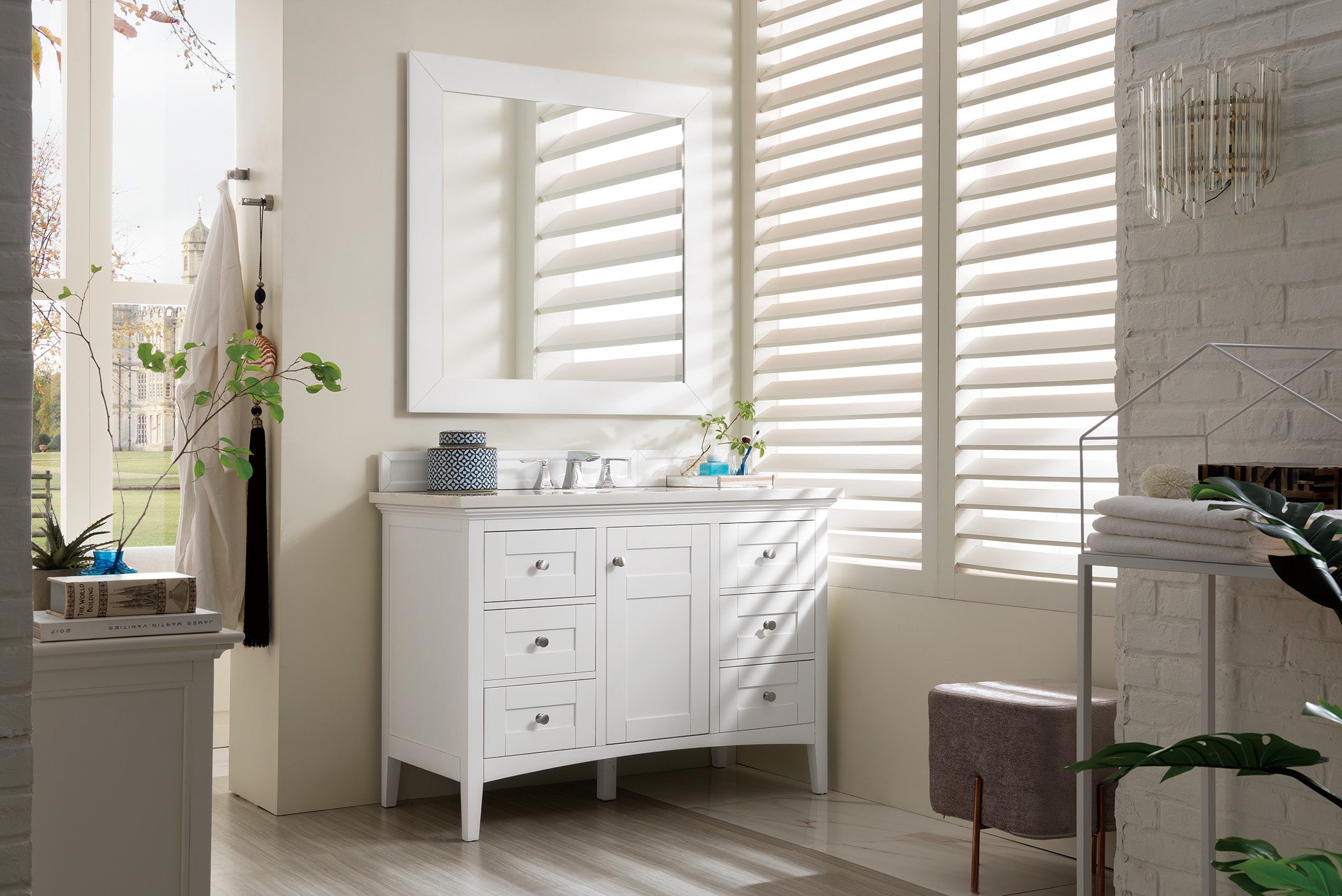 James Martin Vanities 527-V48-BW-3AF Bath-Vanity-Combo - View #6