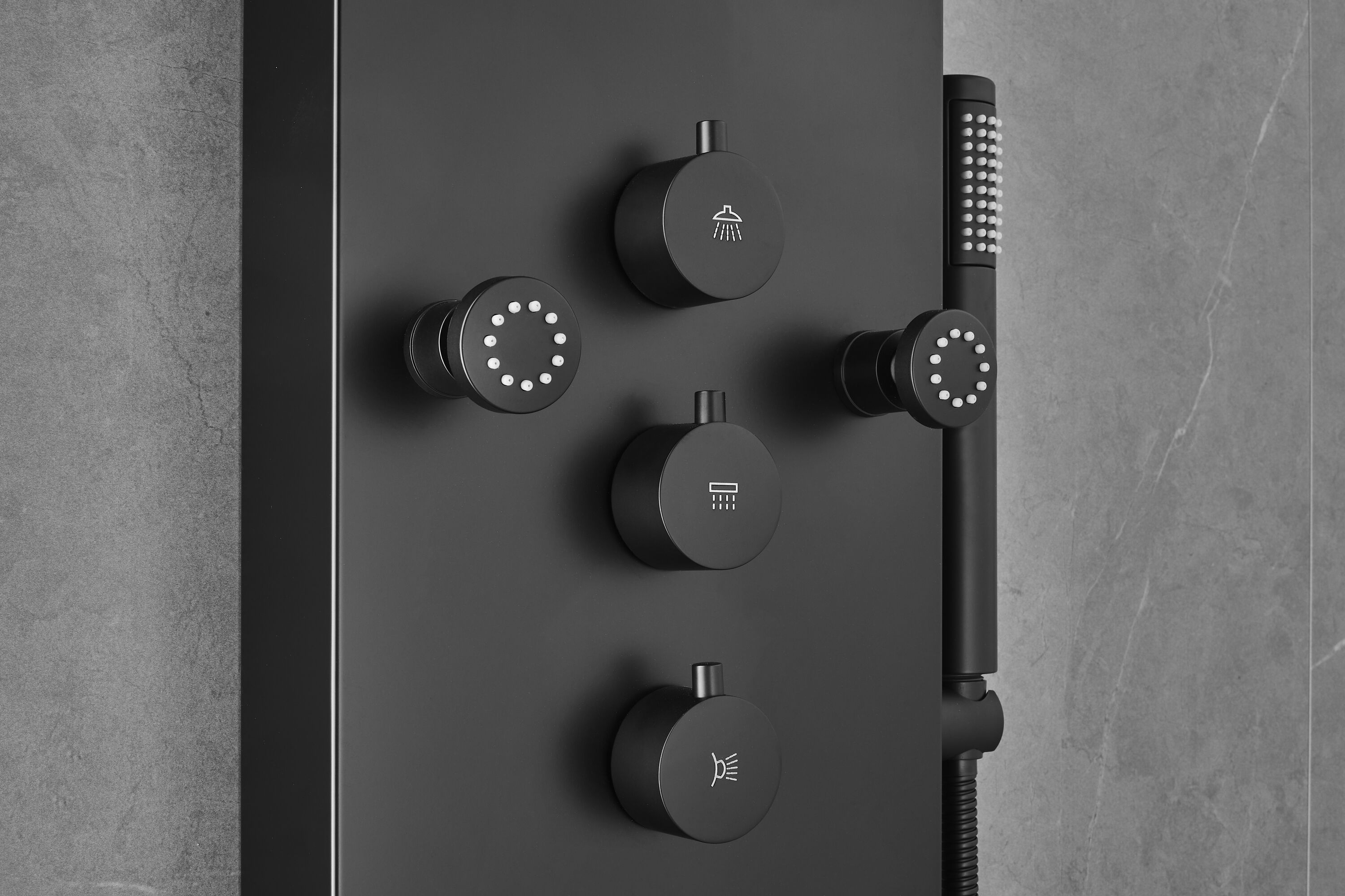 AKDY SP0137 Showerhead-Bar-Panels - View #9