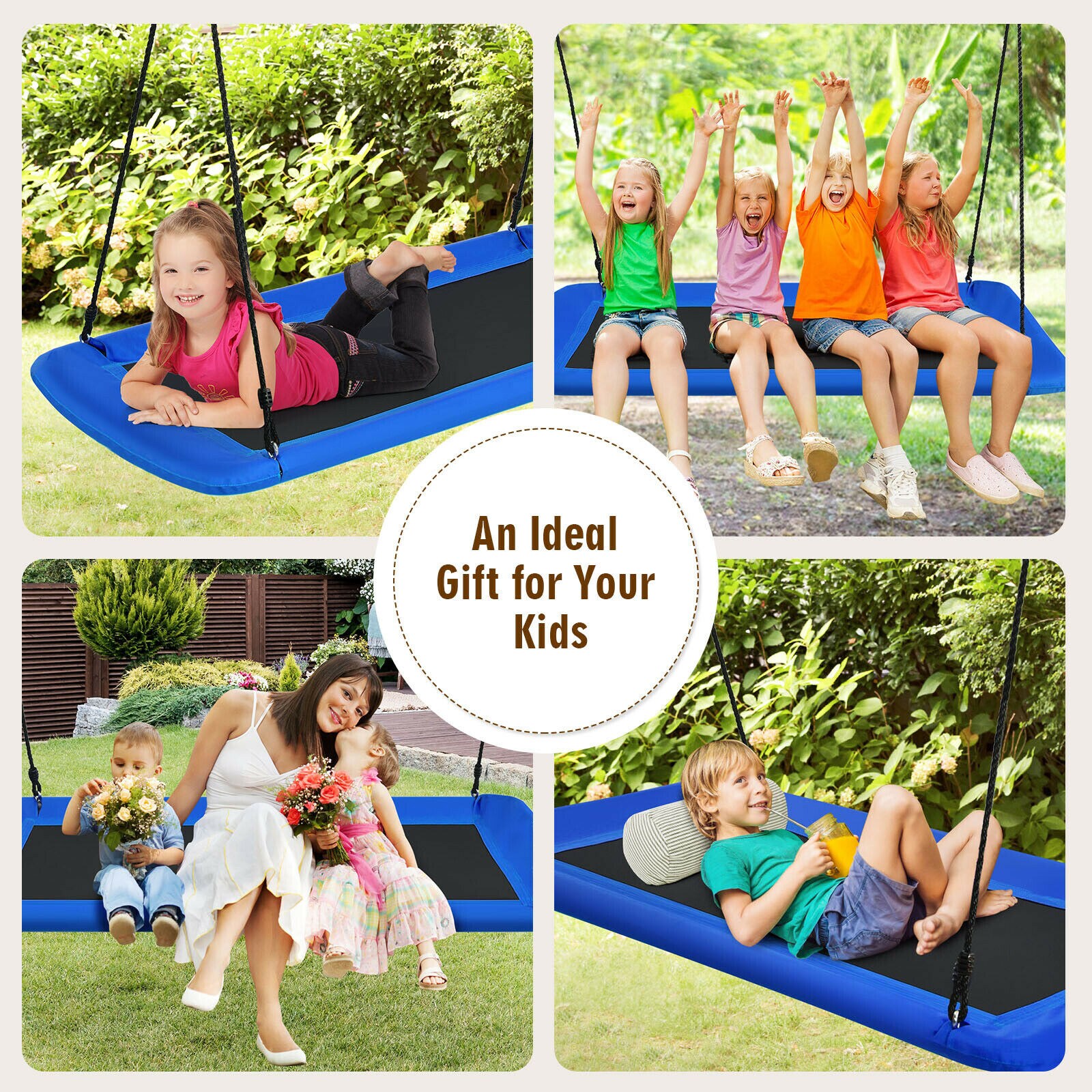 Slickblue D-CO-YN03607PO Playset-Swings - View #5