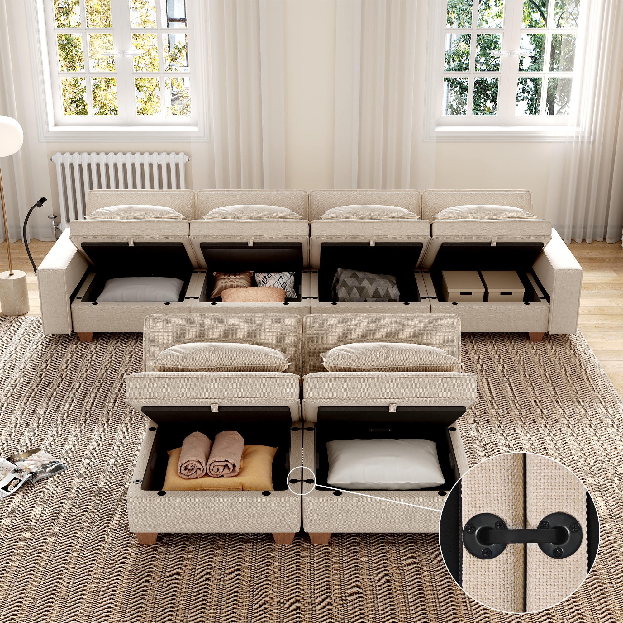 Jarenie YMX05S42-OG Sofas-Loveseats - View #11