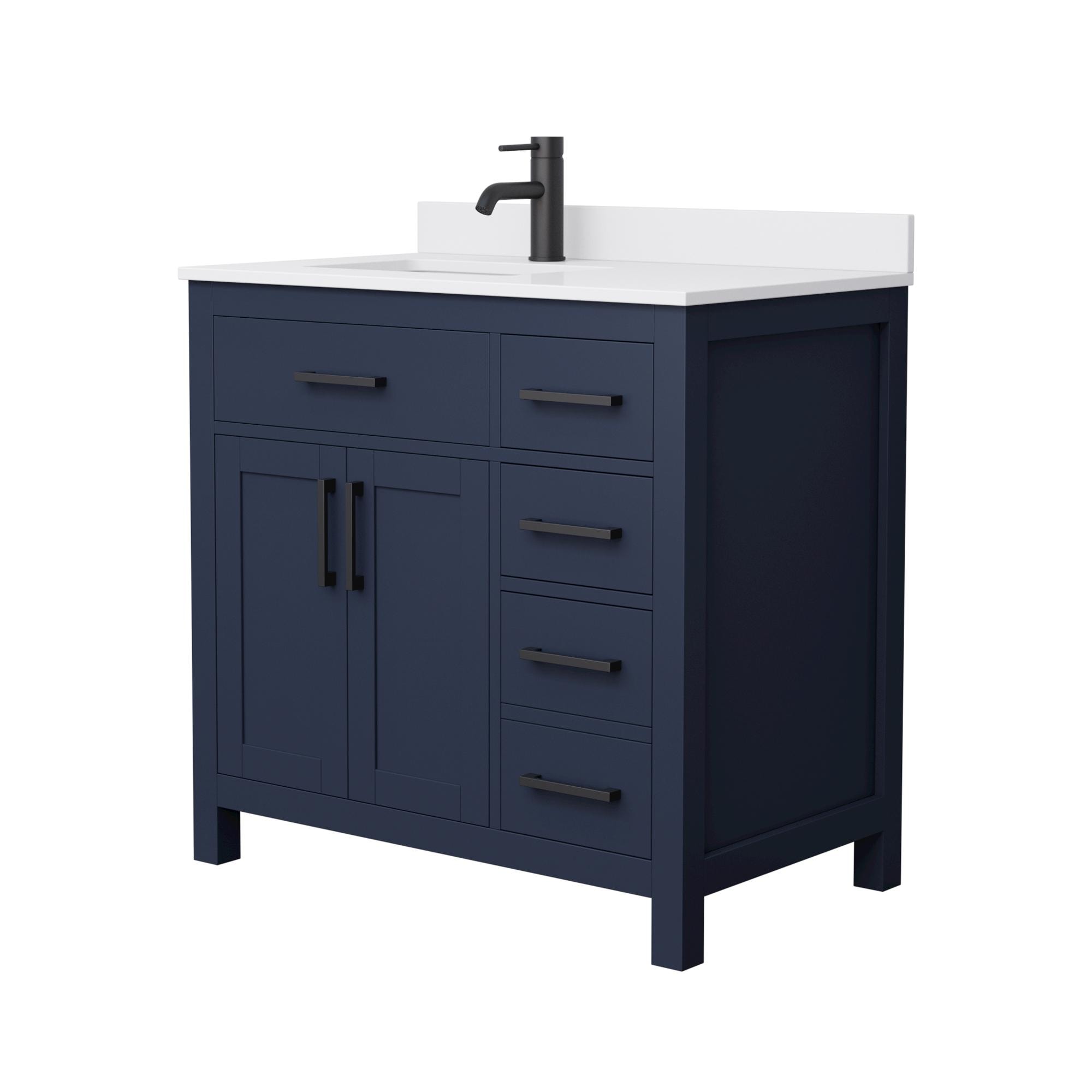 Wyndham Collection WCG242436SBBWCUNSMXX Bath-Vanity-Combo - View #2