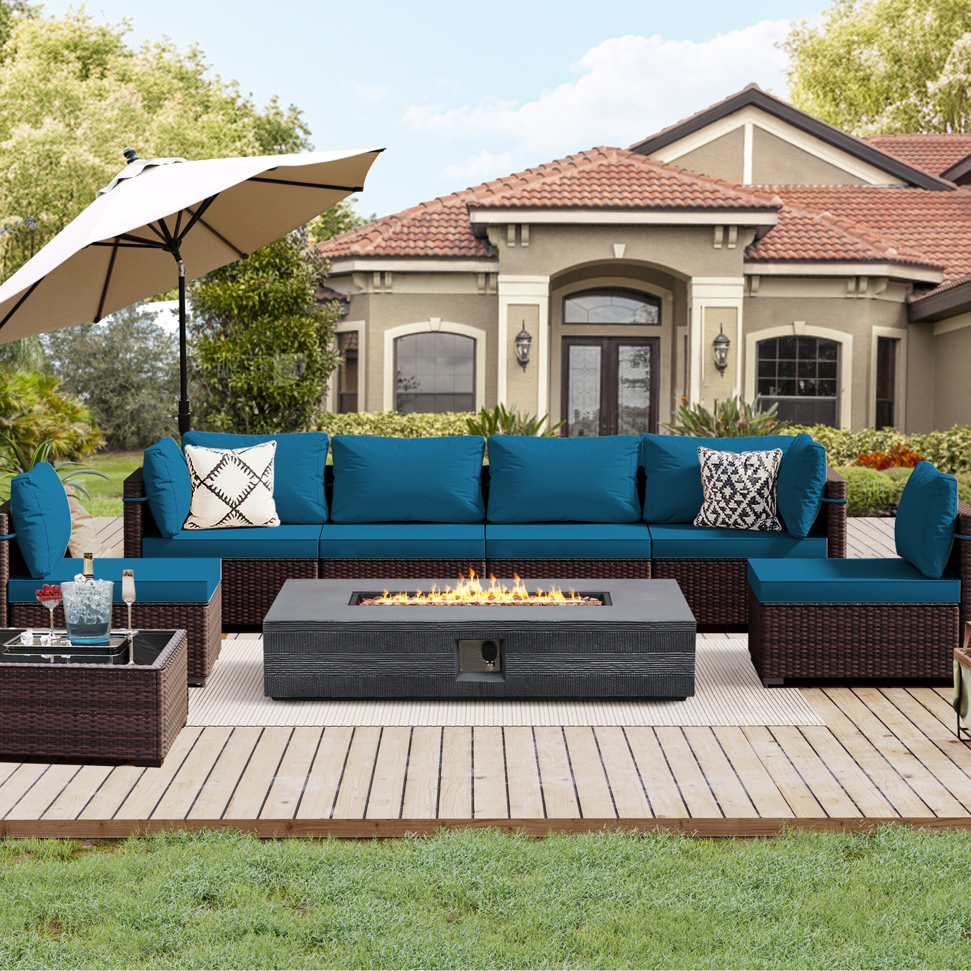 Patio Watcher LS-RT7-56SDK-B5 Patio-Conversation-Sets - View #2