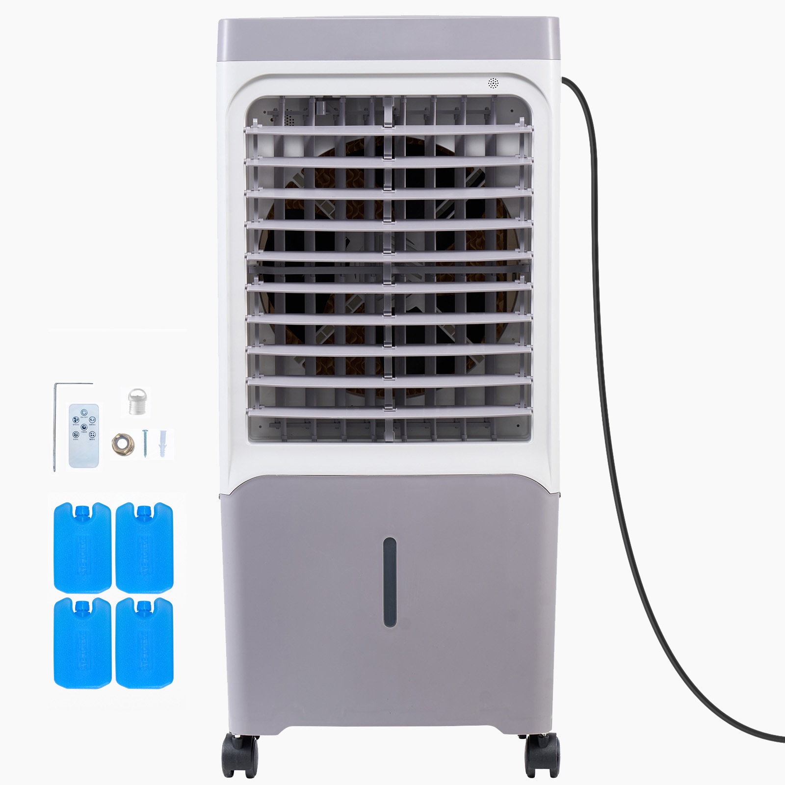 GIVIMO Evaporative Air Cooler 1800-CFM Swamp Cooler with 6.8-gal Tank Portable Indoor Outdoor Patio Cooler with Remote and Wheels