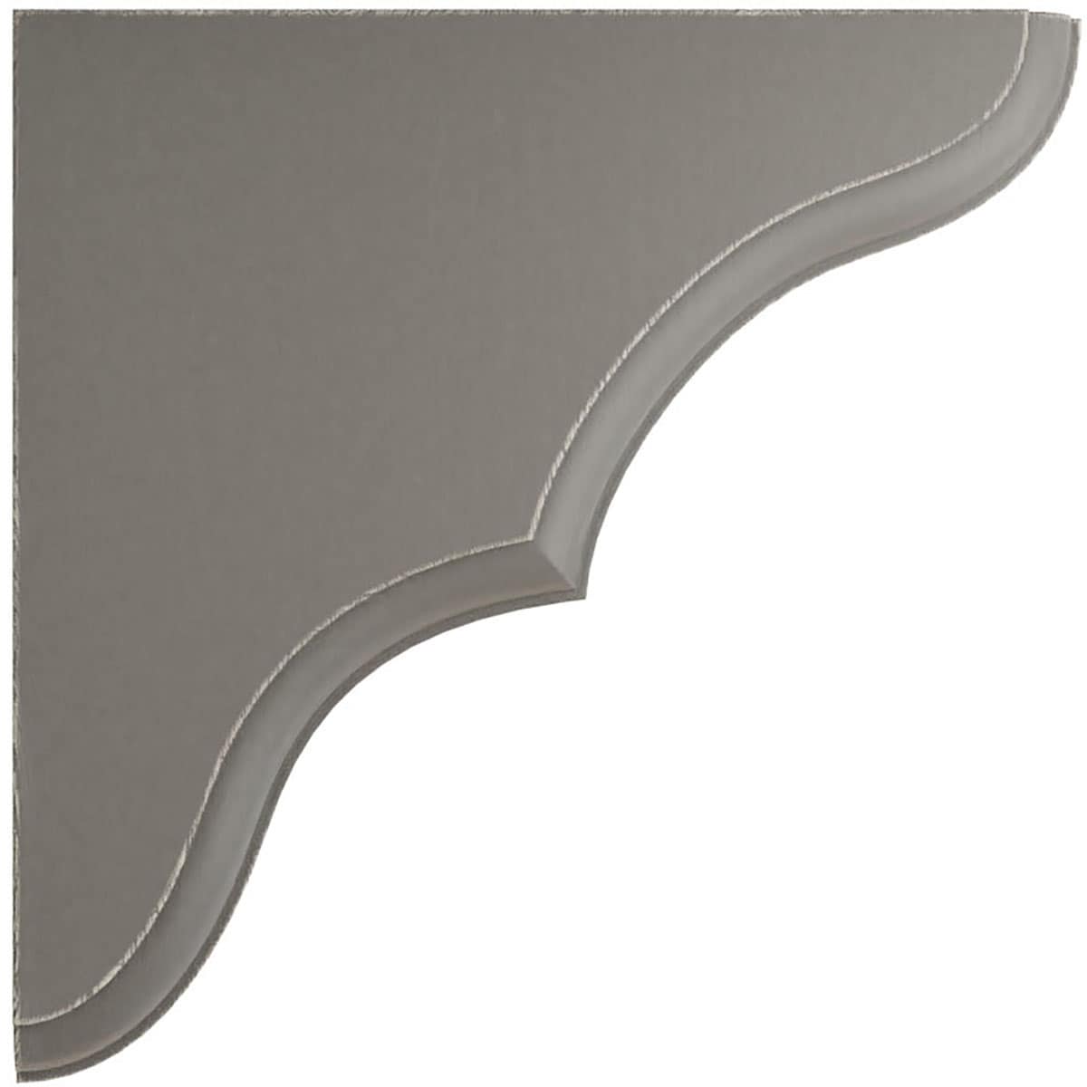 Ekena Millwork BKTWD02X06X06STGY Exterior-Brackets-Braces - View #3