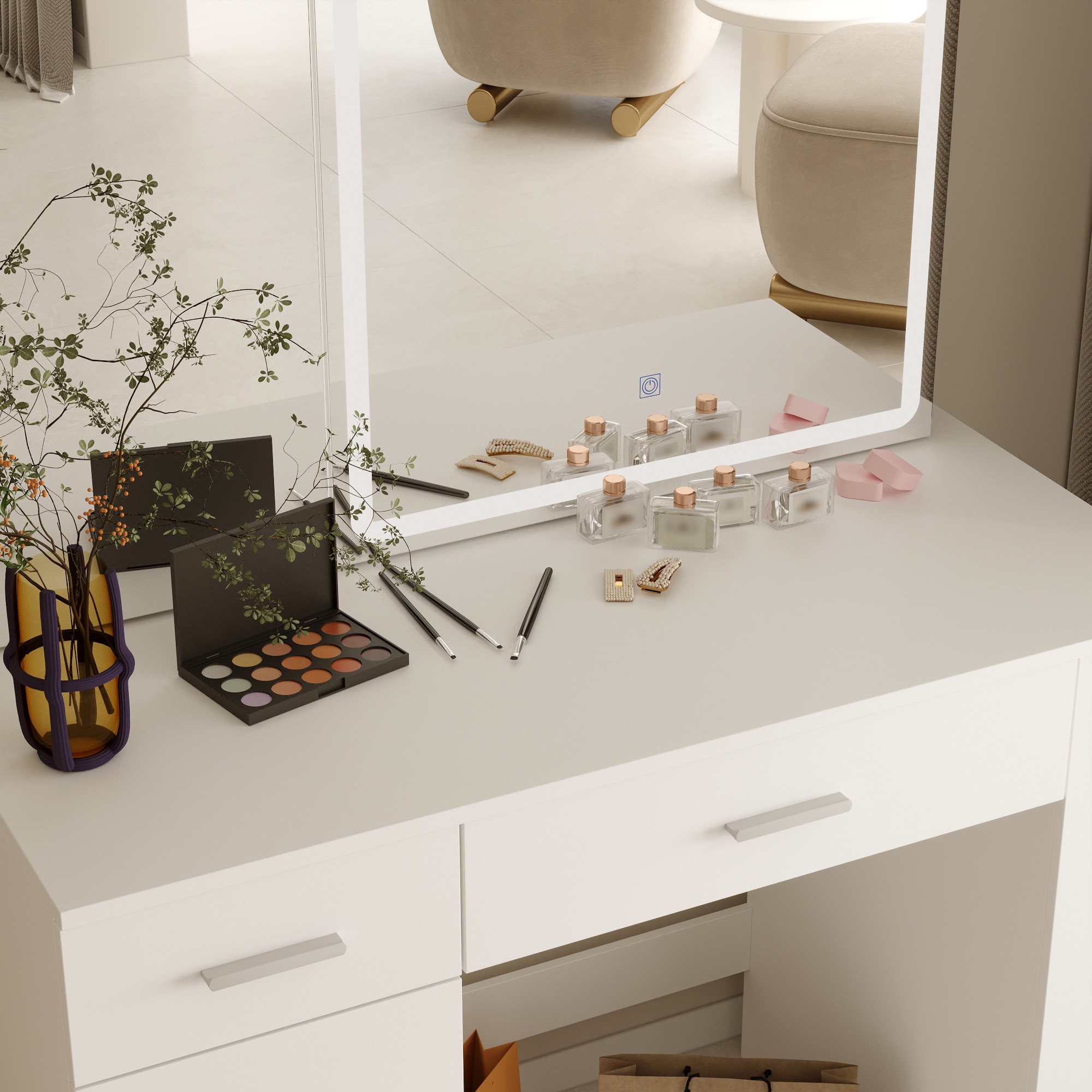 FUFU&GAGA LJY-KF210141-01 Bedroom-Vanities - View #10