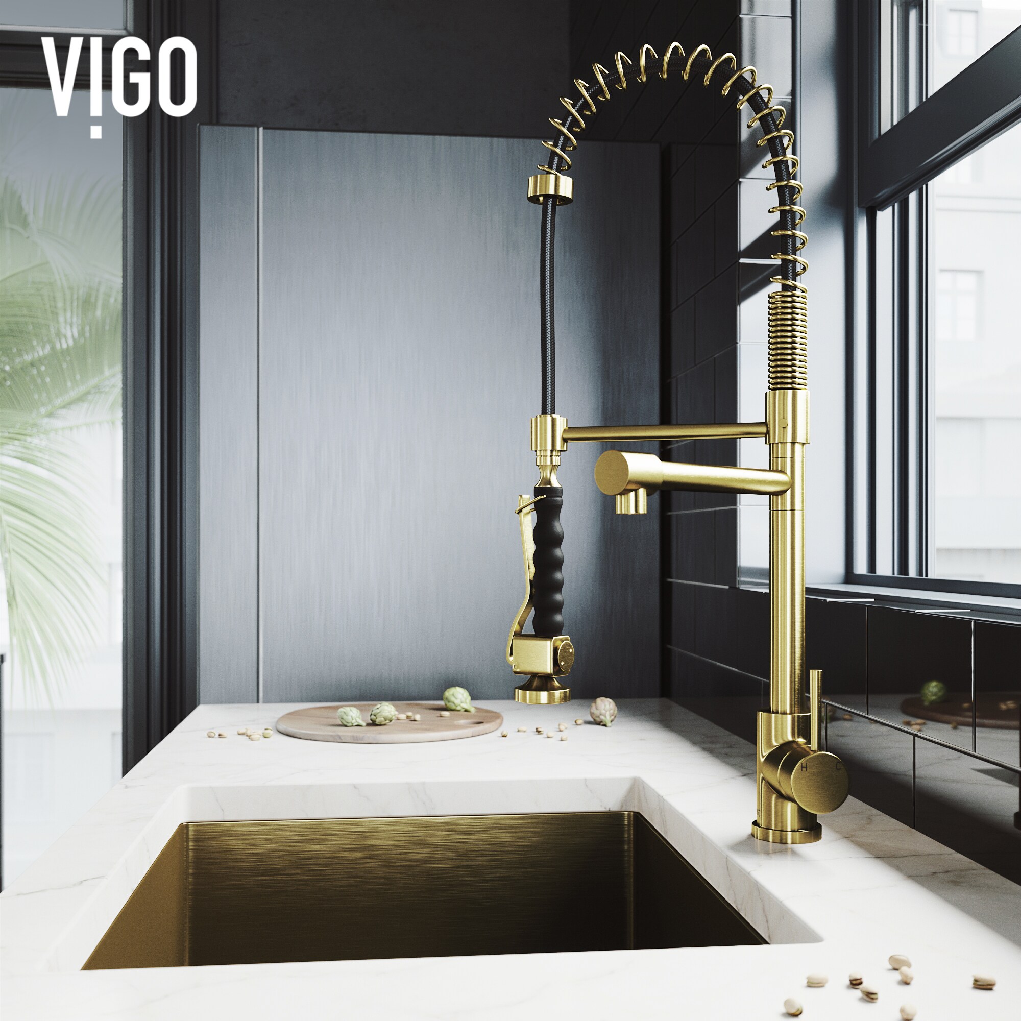 VIGO VG02007MG Kitchen-Faucets - View #8