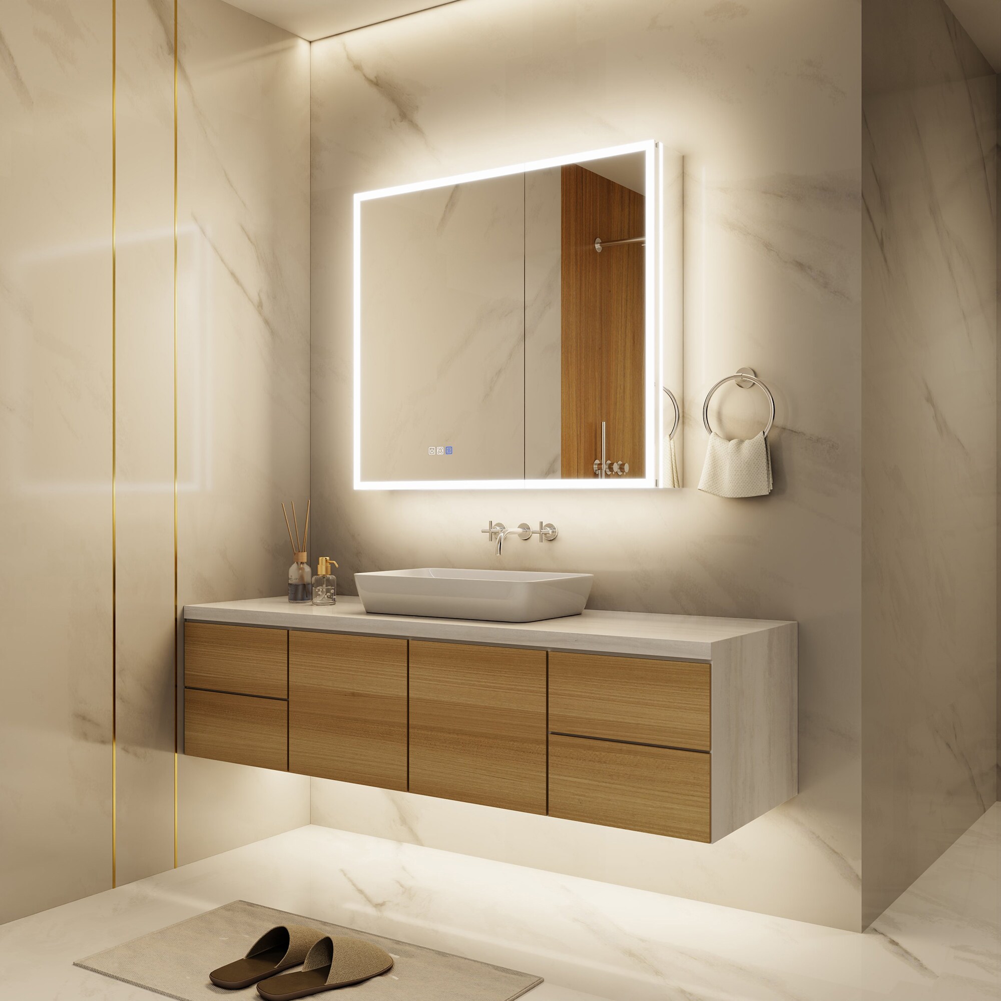 ExBrite MC3632V12DX Bathroom-Medicine-Cabinets - View #4