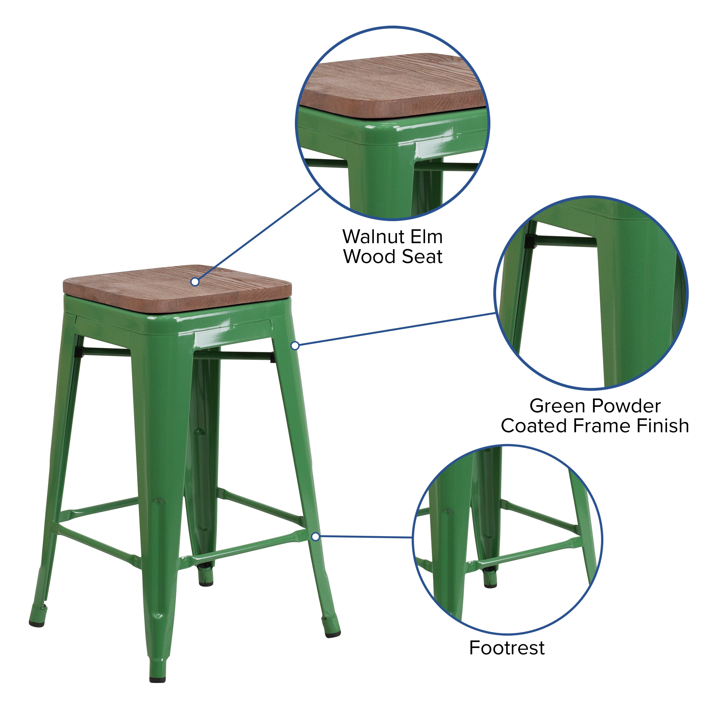 Flash Furniture 889142874201 stools - View #2