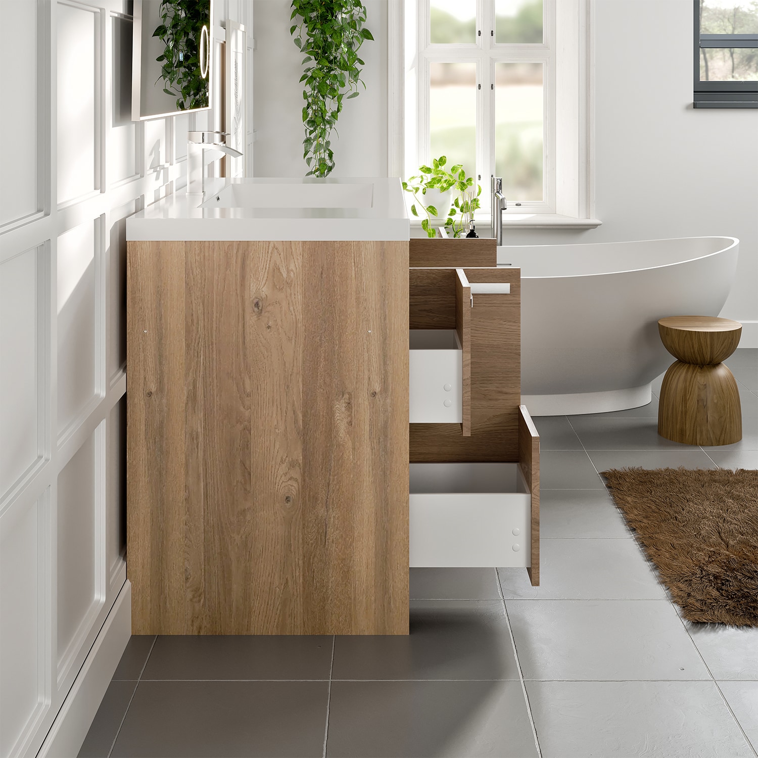 Eviva EVVN1000-8-42NOK Bath-Vanity-Combo - View #5