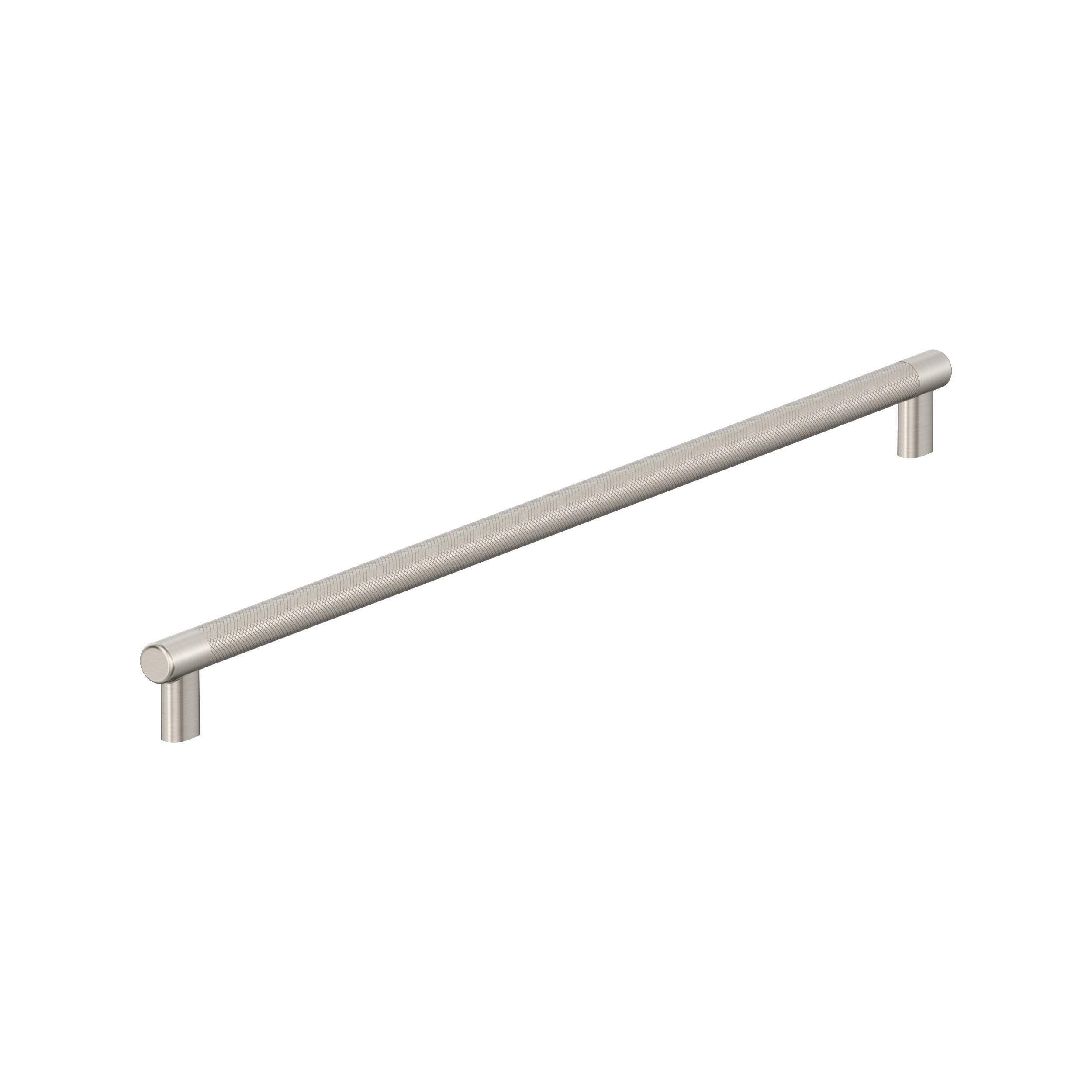 Amerock BP54072G10 Bronx 24-in , 608mm Center to Center Satin Nickel Cylindrical Bar For Use on Appliances Drawer Pulls