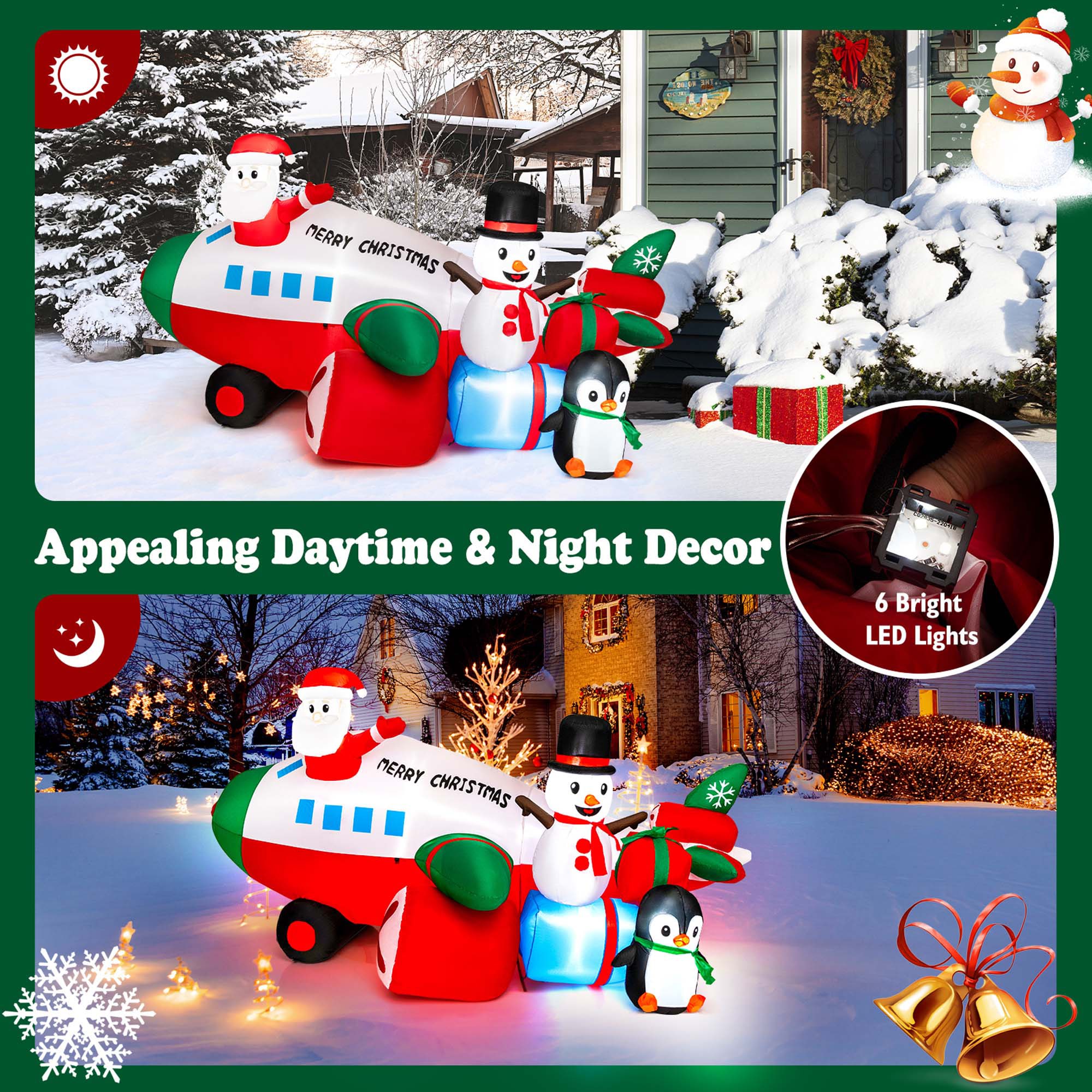 Costway LWS00732 Christmas-Inflatables - View #3